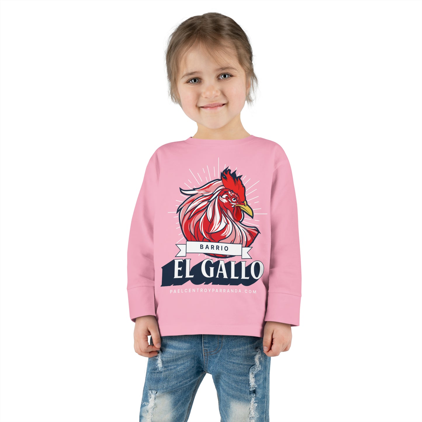 El Gallo, Chambas. Toddler Long Sleeve Tee