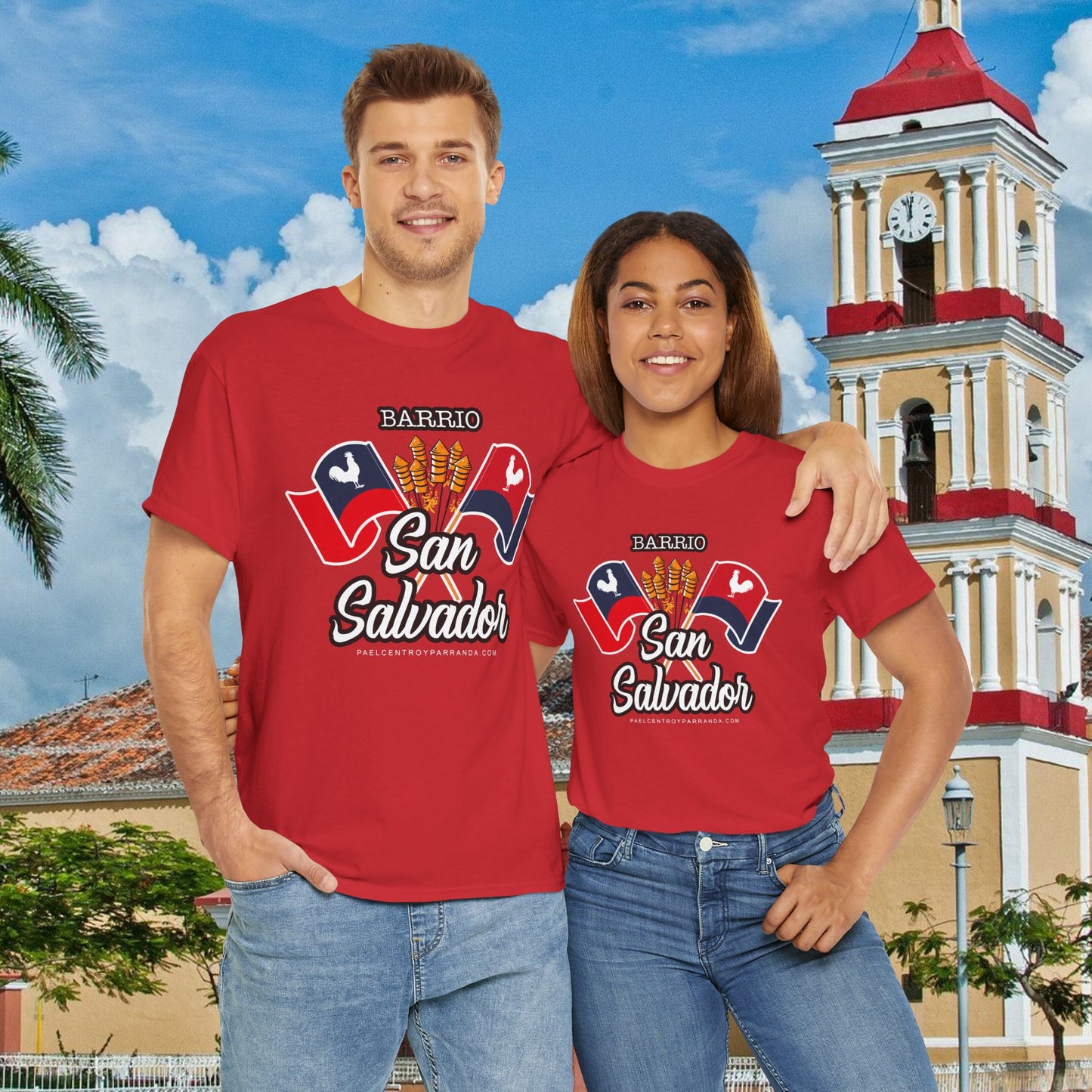 San Salvador, Remedios. Unisex Heavy Cotton Tee
