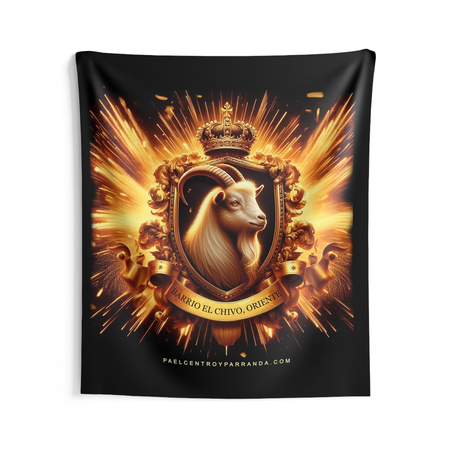 El Chivo, Zaza del Medio. Indoor Wall Tapestries