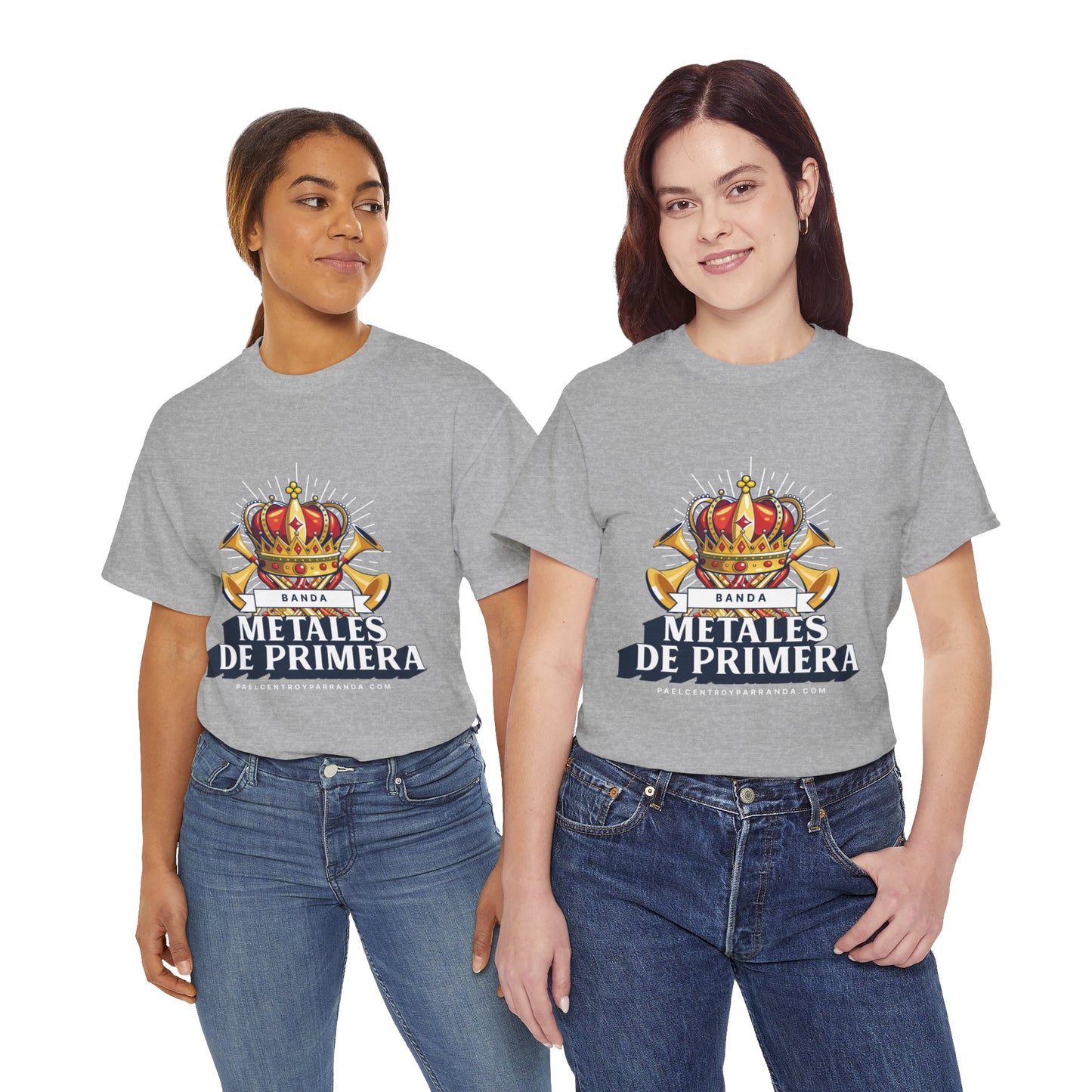 Metales de Primera. (adults) Unisex Heavy Cotton Tee