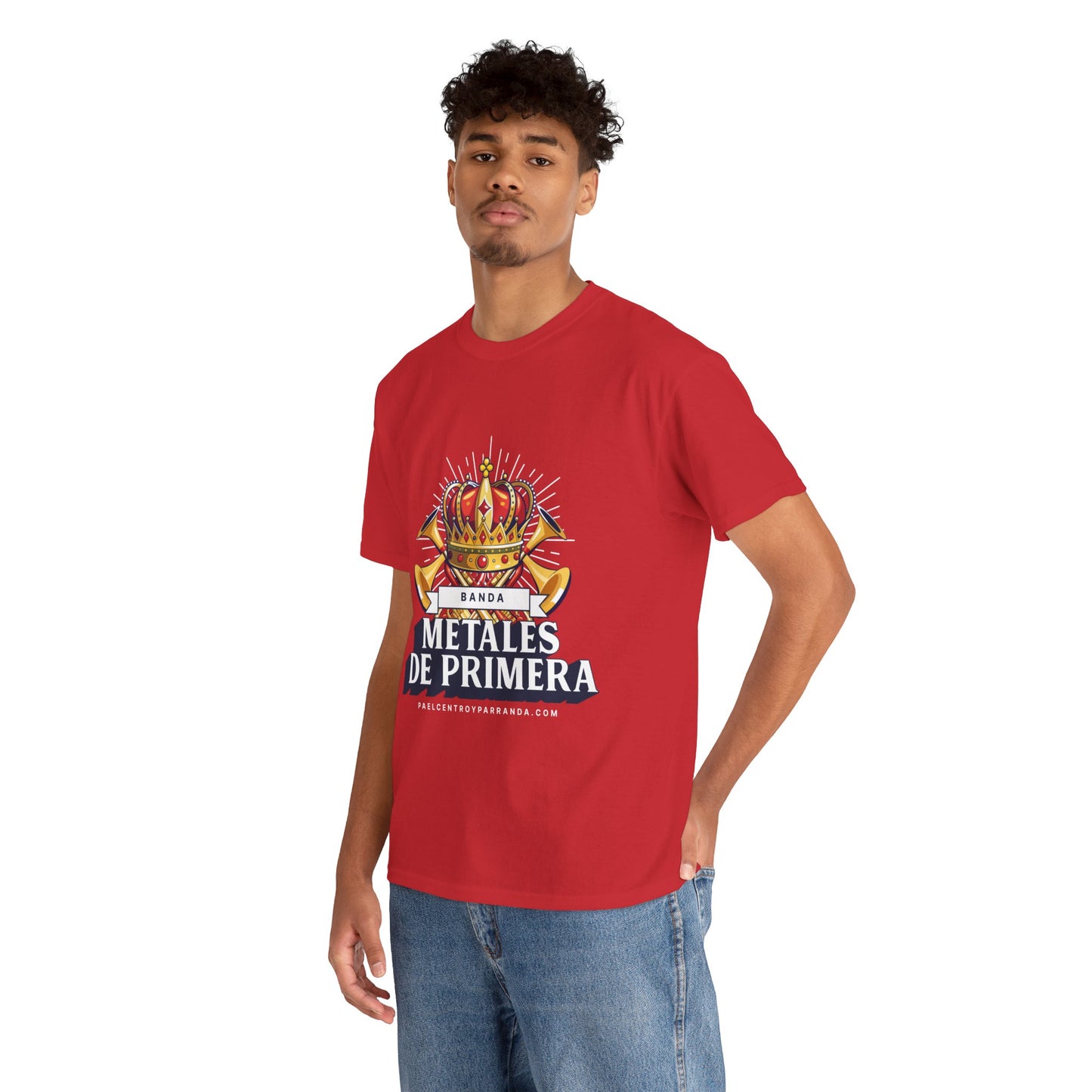 Metales de Primera. (adults) Unisex Heavy Cotton Tee