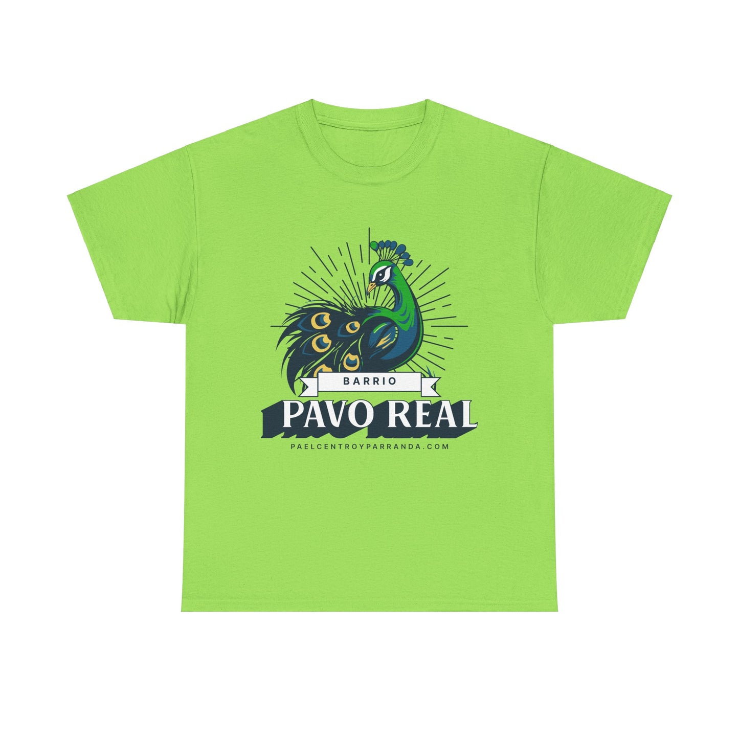 Pavo Real, El Santo. Unisex Heavy Cotton Tee