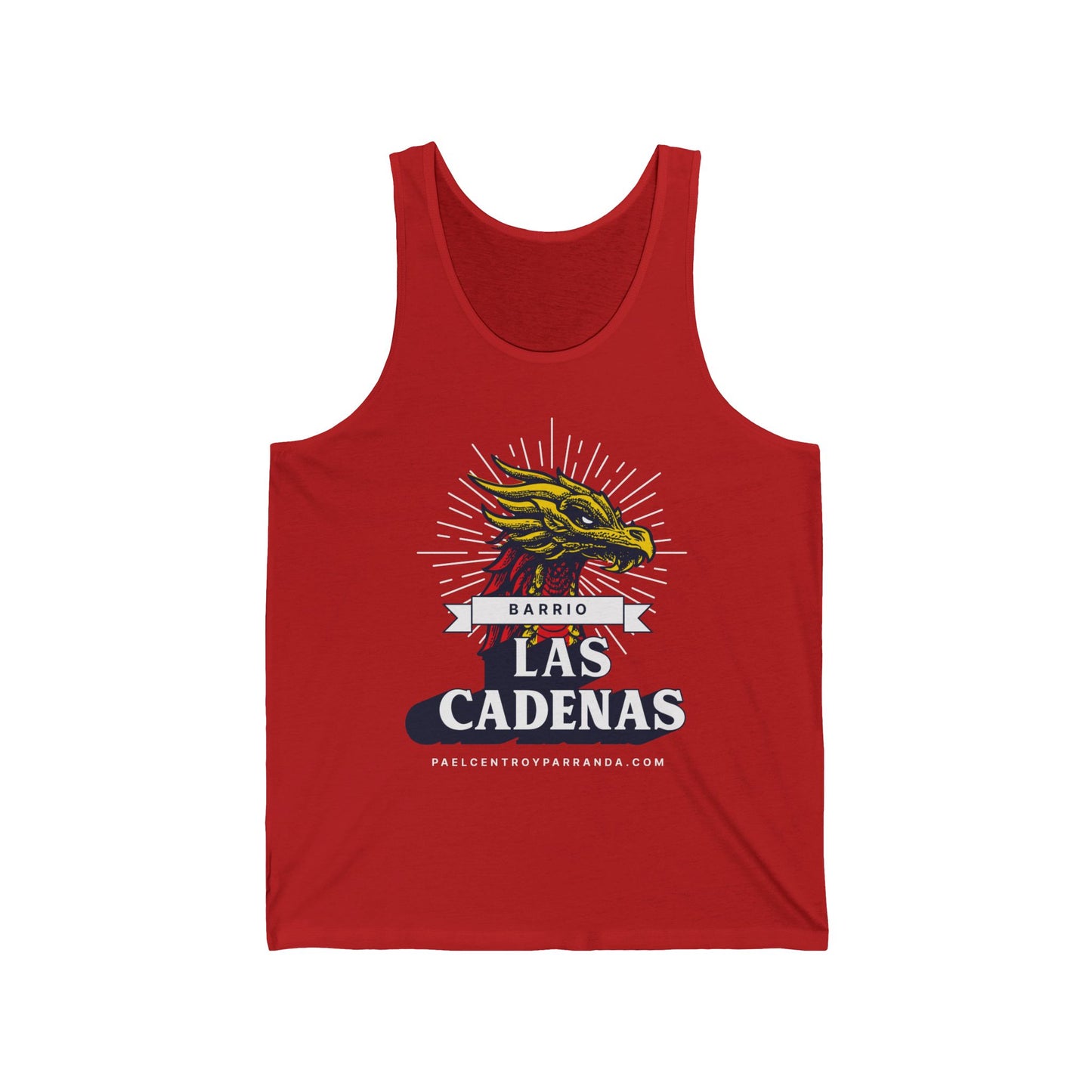 Las Cadenas, Mordazo. Unisex Jersey Tank