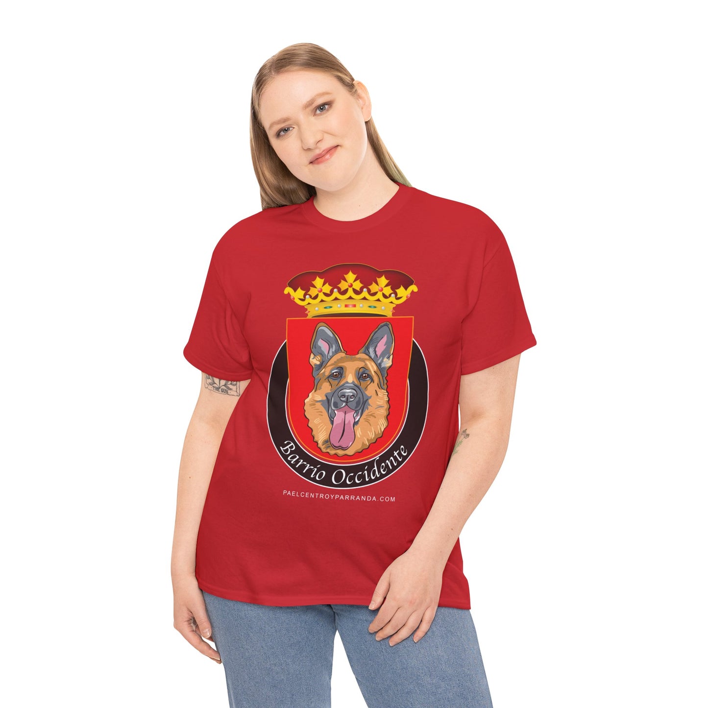 El Perro, Occidente, Zaza del Medio. Unisex Heavy Cotton Tee