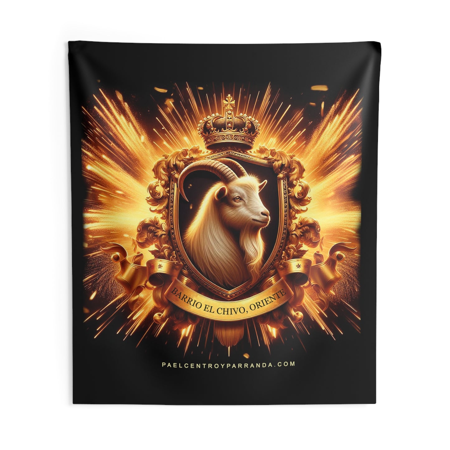 El Chivo, Zaza del Medio. Indoor Wall Tapestries