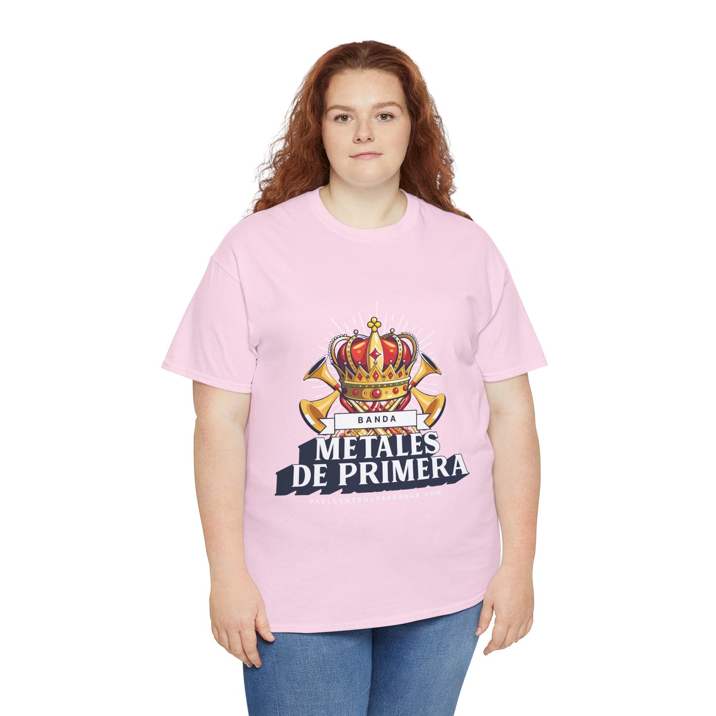 Metales de Primera. (adults) Unisex Heavy Cotton Tee