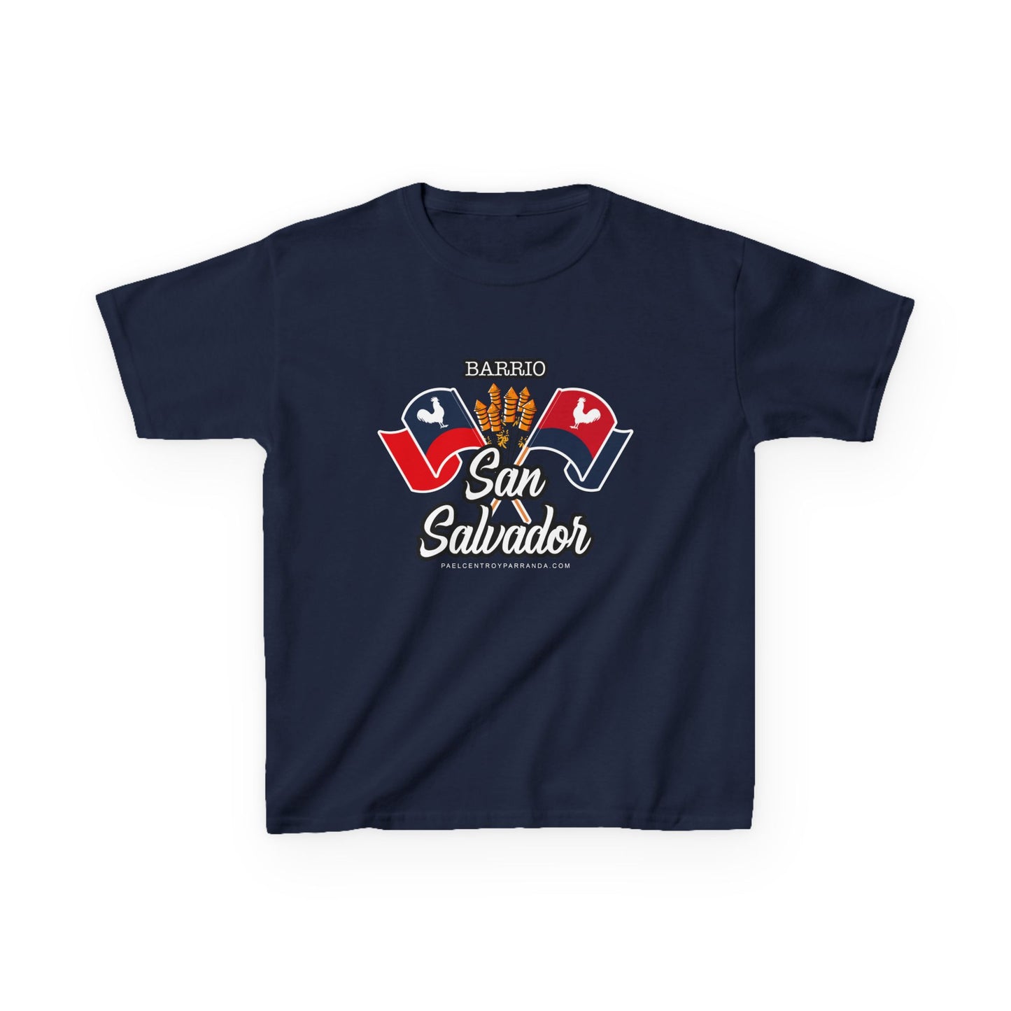 San Salvador, Remedios. Kids Heavy Cotton™ Tee