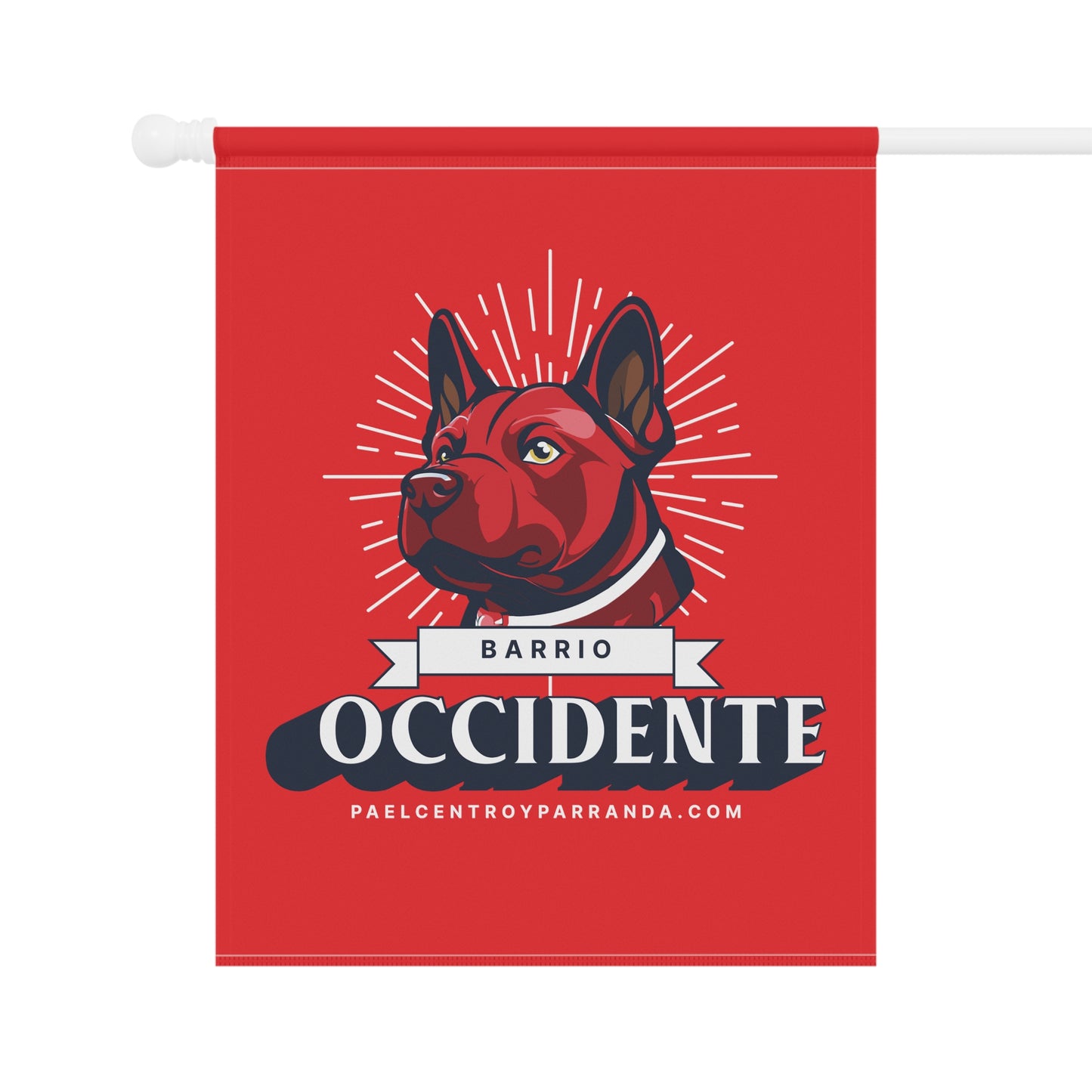 Occidente, Zaza del Medio. Garden & House Banner