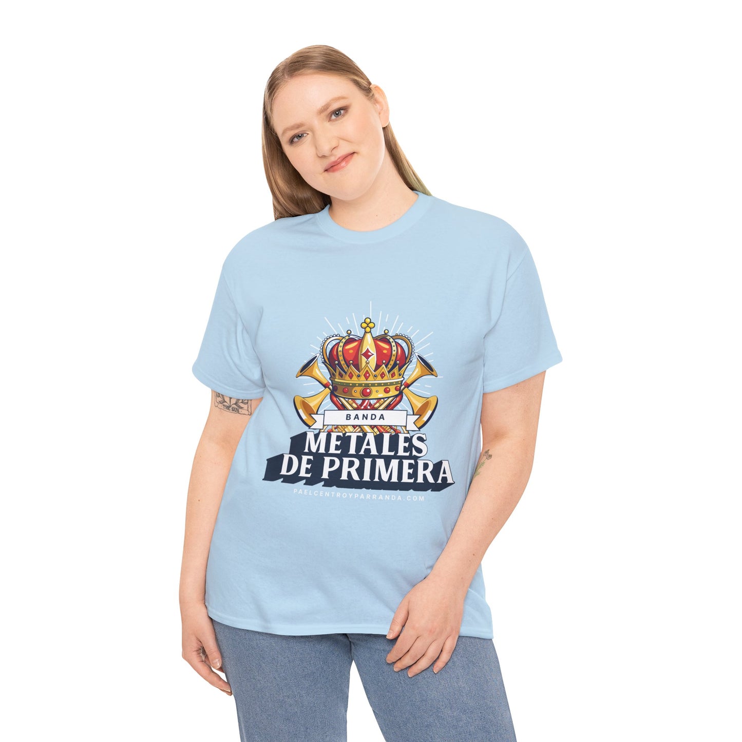 Metales de Primera. (adults) Unisex Heavy Cotton Tee