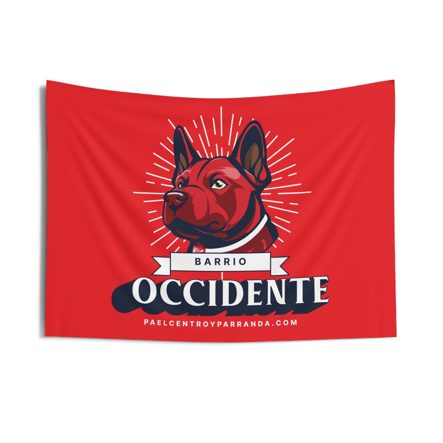Occidente, Zaza del Medio. Horizontal Indoor Wall Tapestries