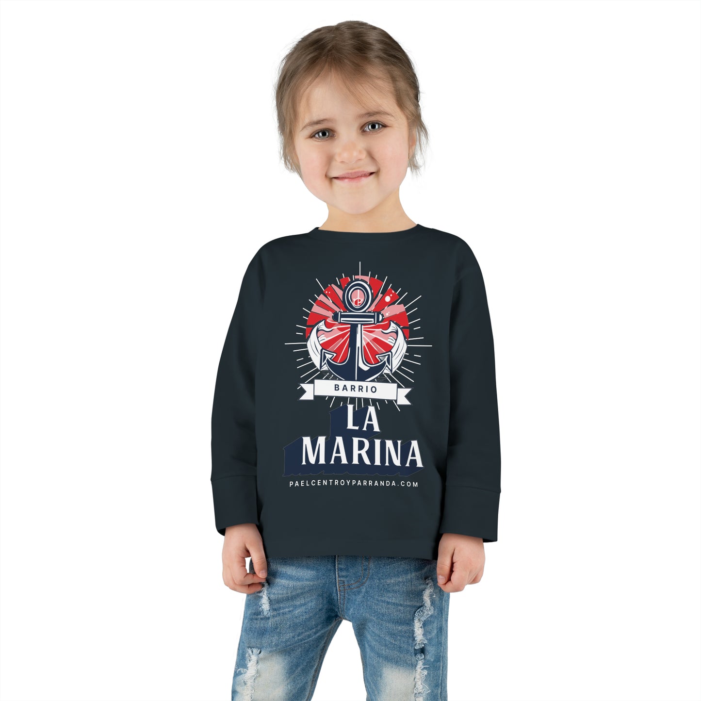 La Marina, Caibarién. Toddler Long Sleeve Tee