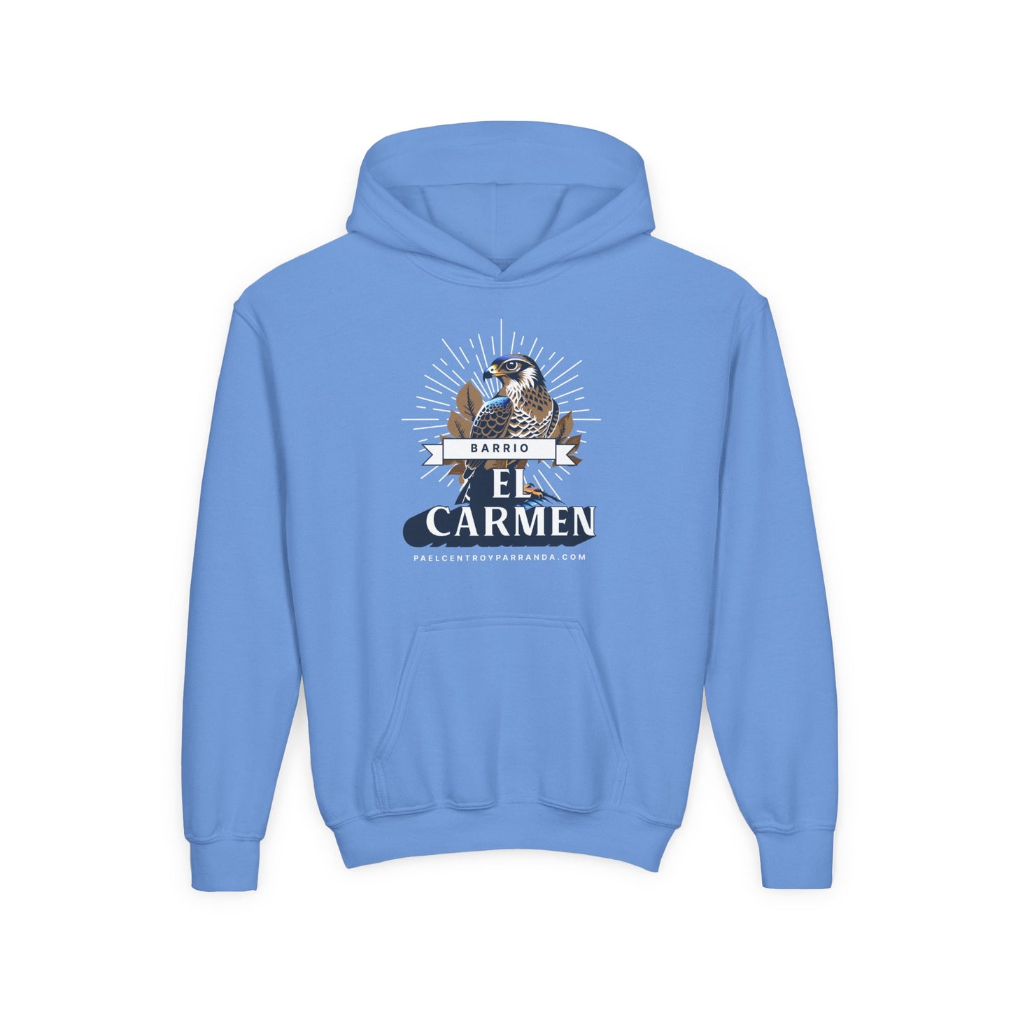 El Carmen, Remedios. (niños) Youth Heavy Blend Hooded Sweatshirt