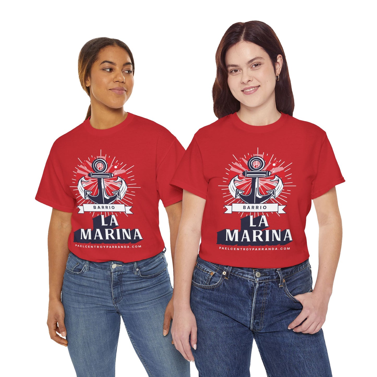 La Marina, Caibarién. Unisex Heavy Cotton Tee