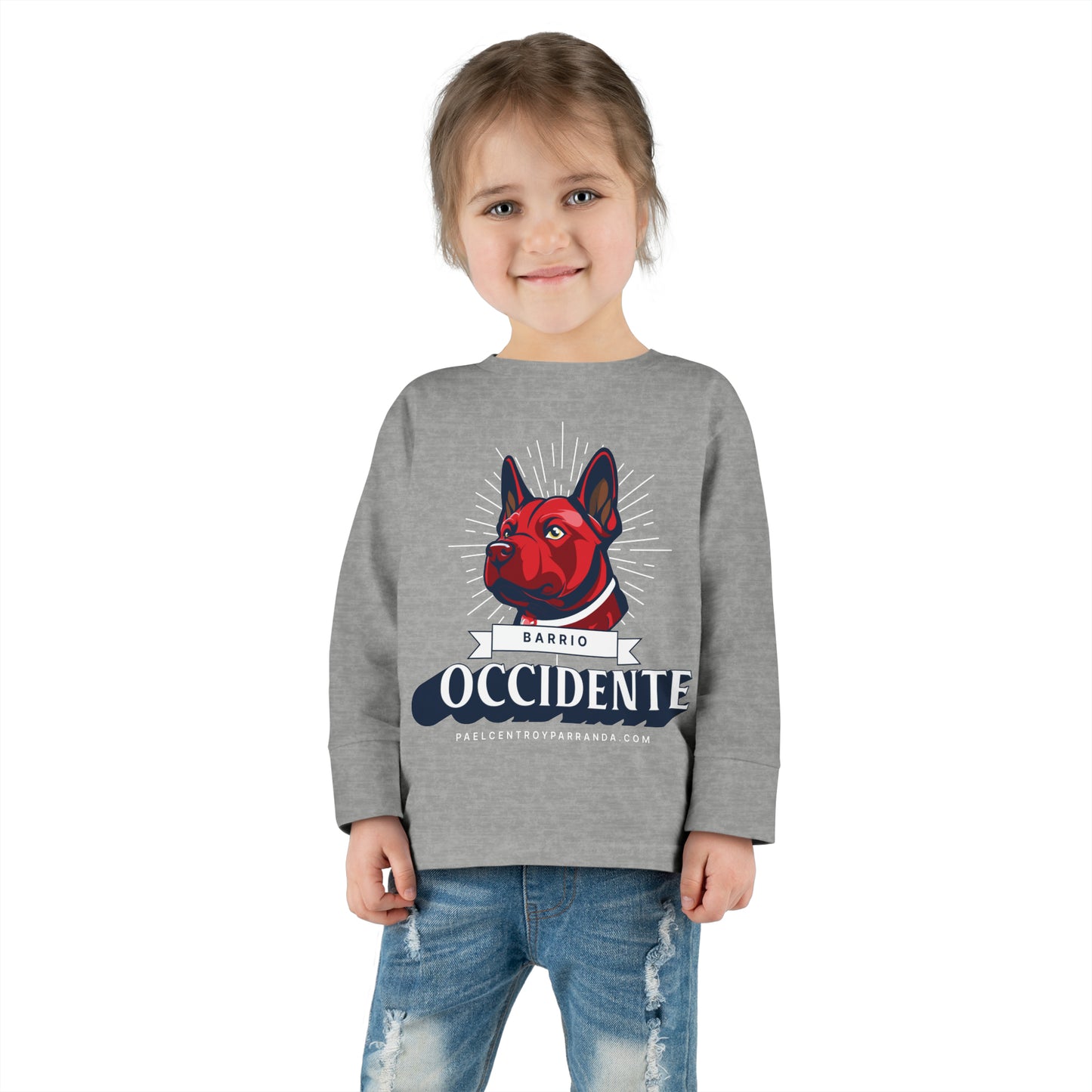 Occidente, Zaza del Medio. Toddler Long Sleeve Tee