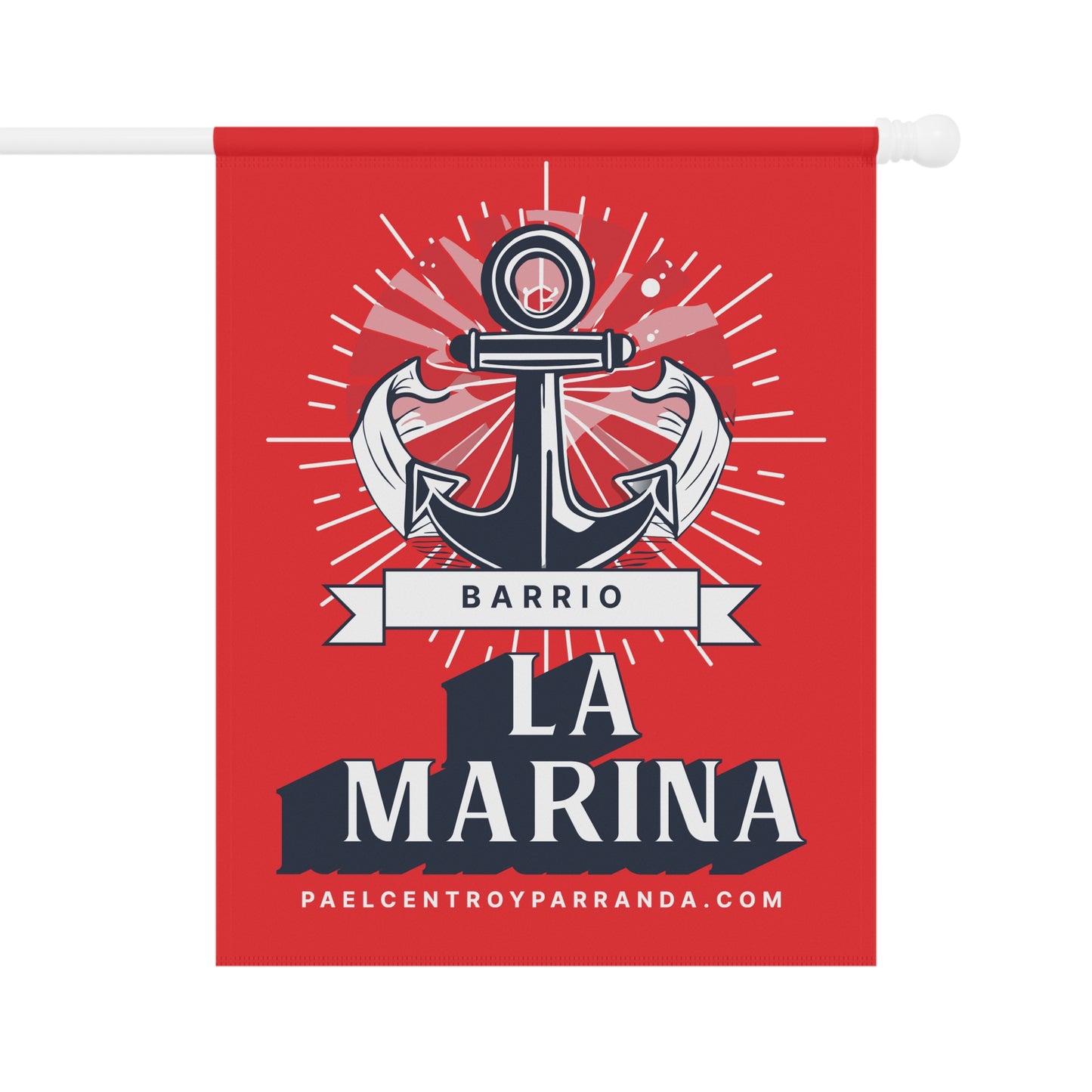 La Marina, Caibarién. Garden & House Banner