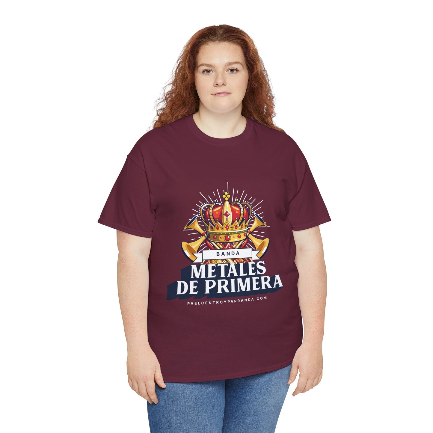 Metales de Primera. (adults) Unisex Heavy Cotton Tee