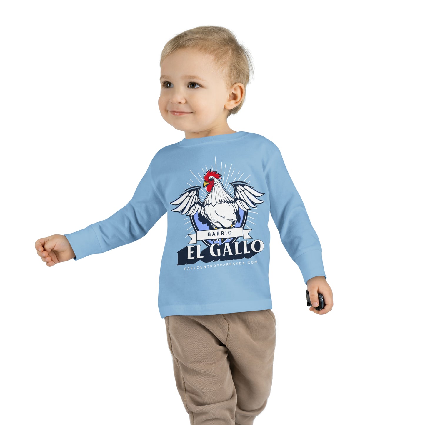 El Gallo, Taguayabón. Toddler Long Sleeve Tee