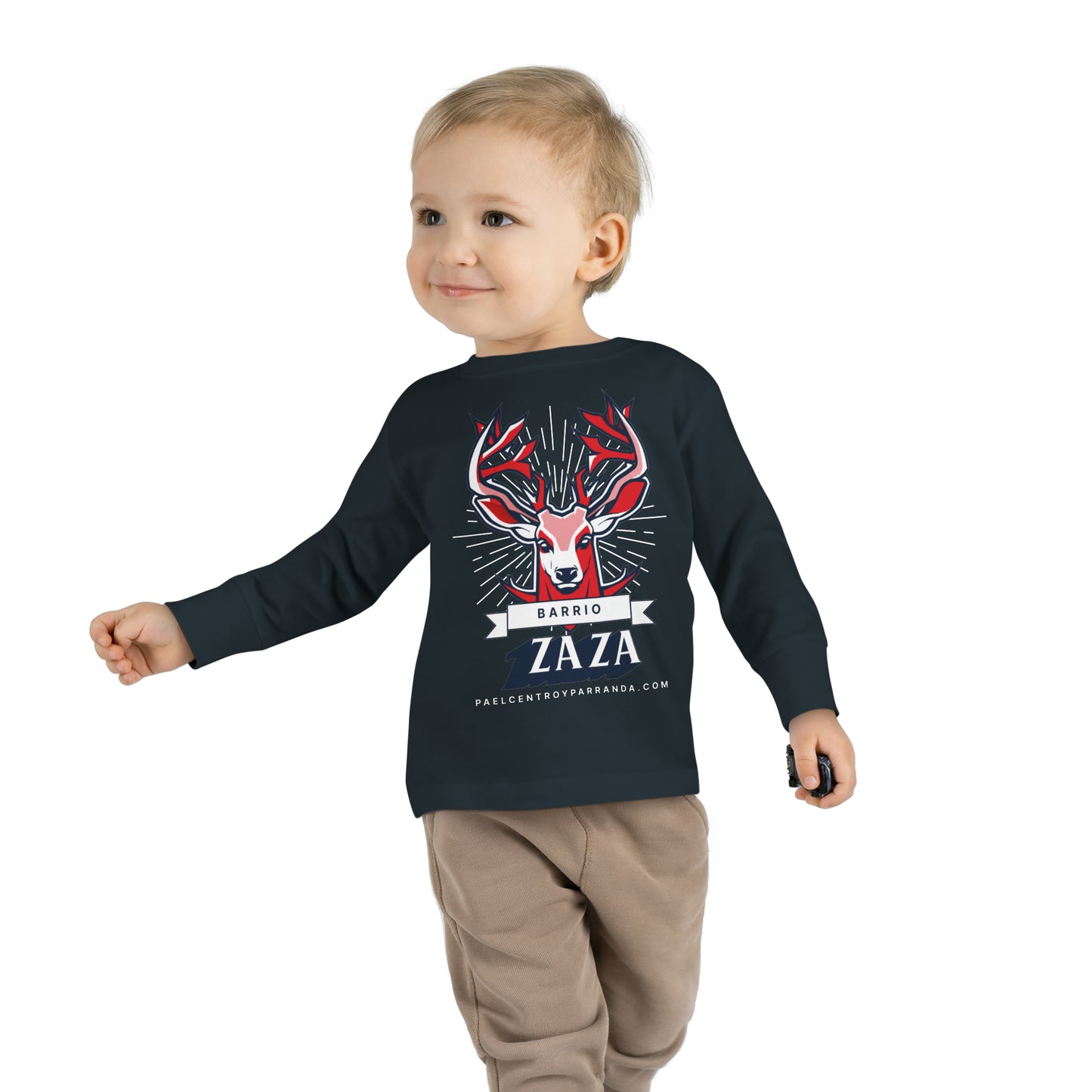 Zaza, Placetas. Toddler Long Sleeve Tee
