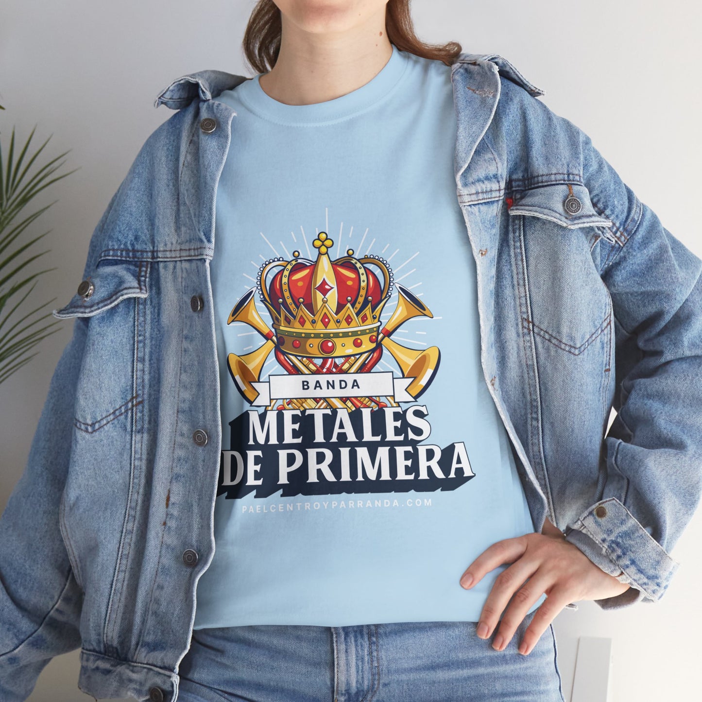 Metales de Primera. (adults) Unisex Heavy Cotton Tee