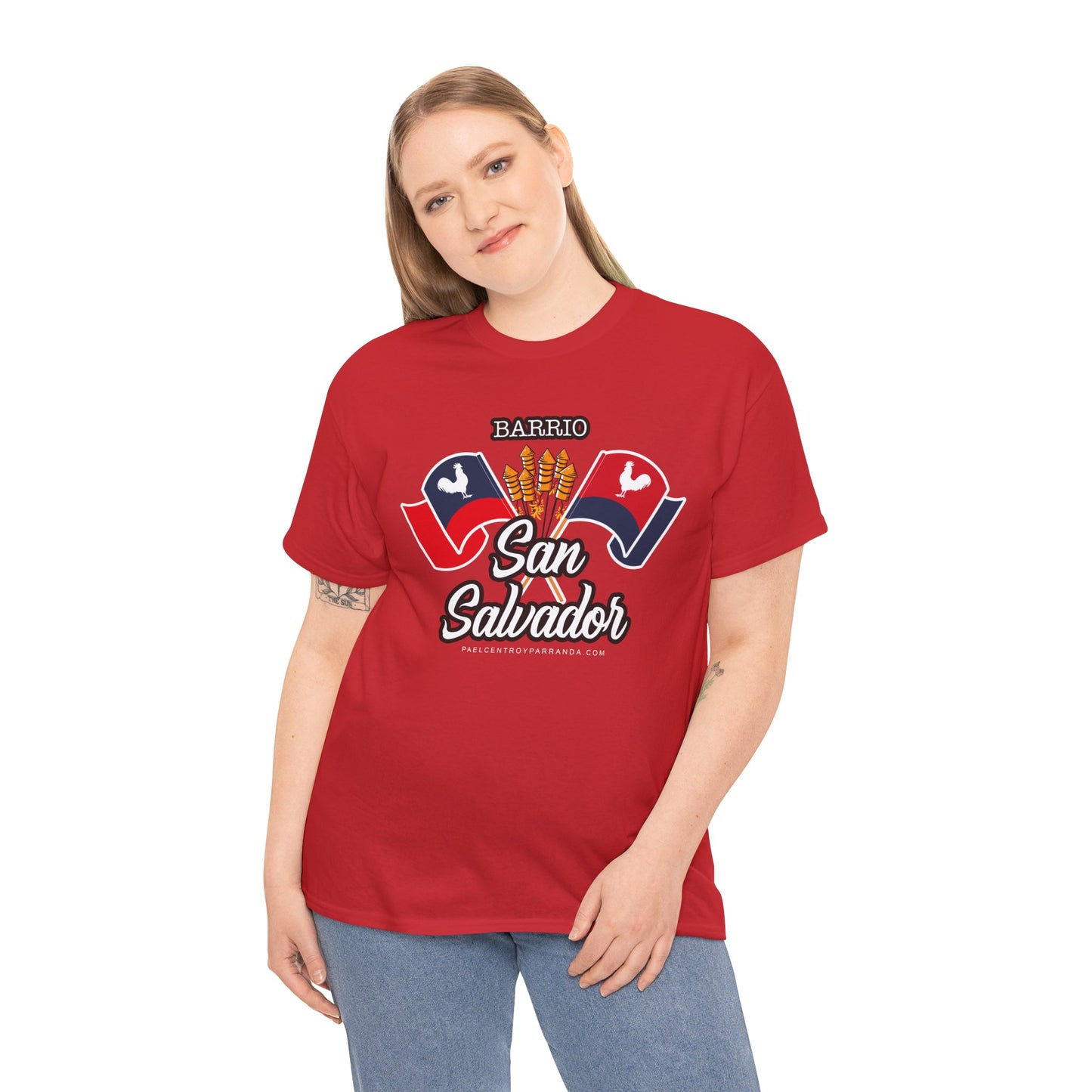 San Salvador, Remedios. Unisex Heavy Cotton Tee
