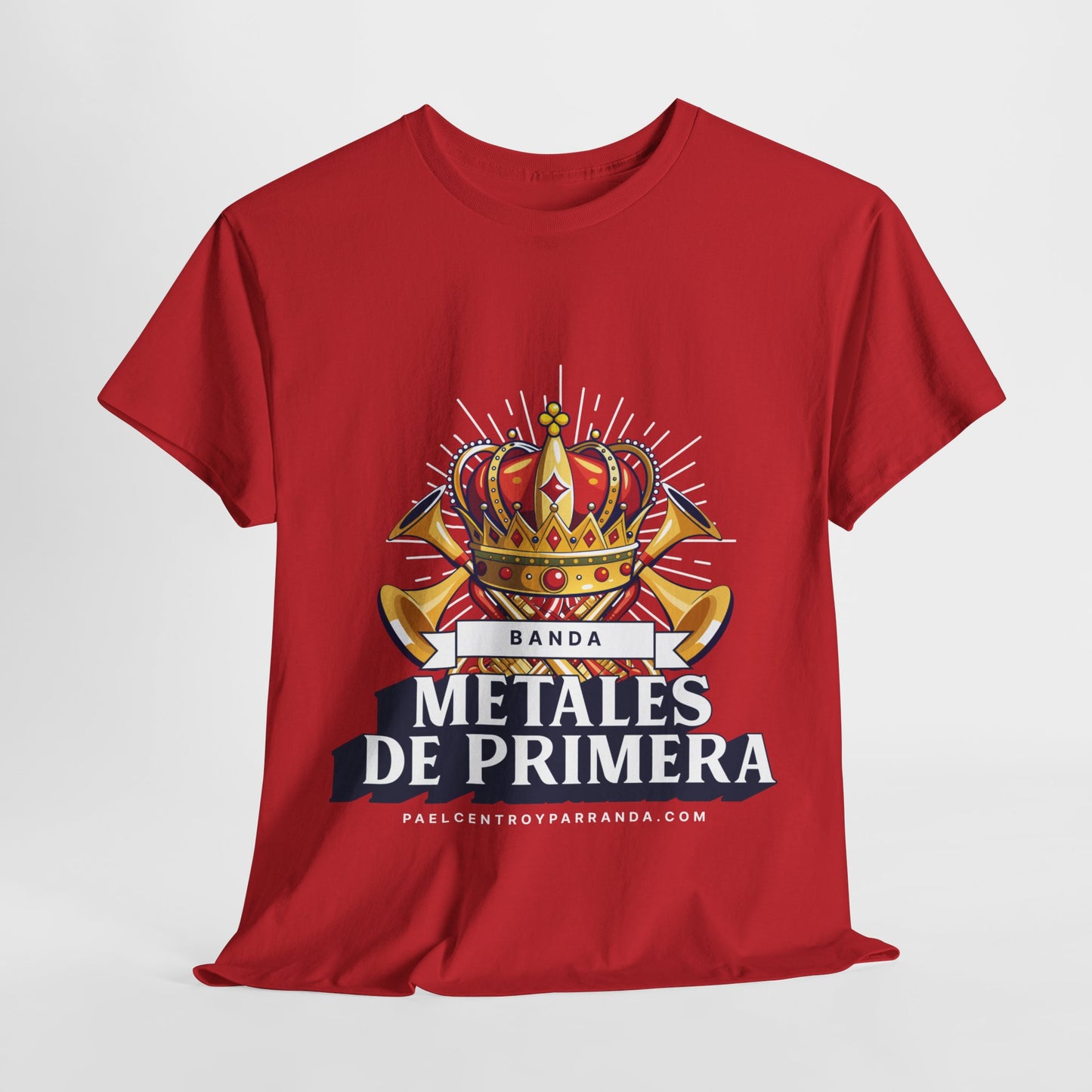 Metales de Primera. (adults) Unisex Heavy Cotton Tee