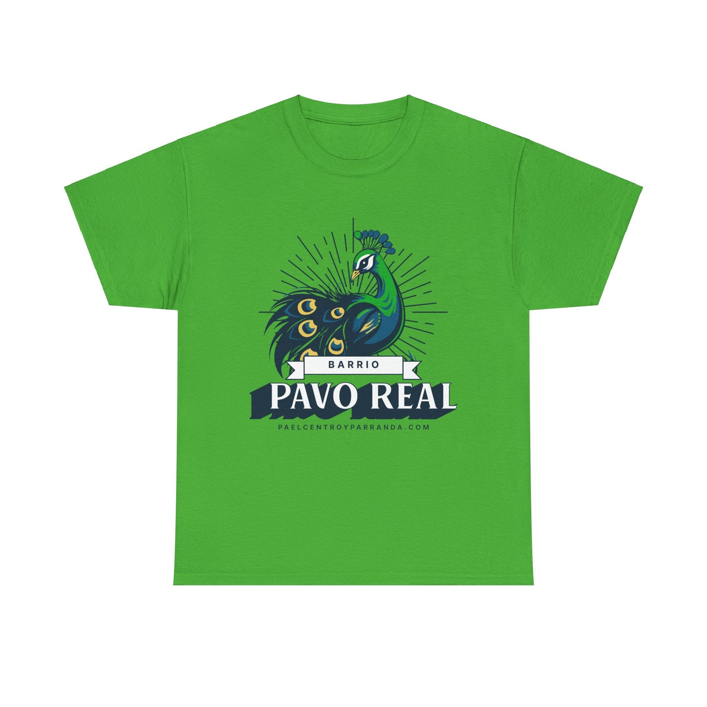 Pavo Real, El Santo. Unisex Heavy Cotton Tee
