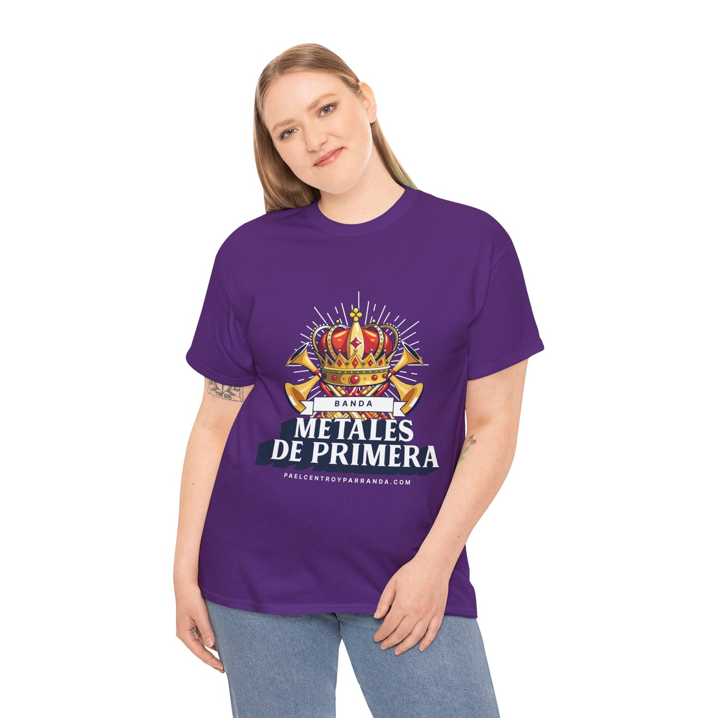 Metales de Primera. (adults) Unisex Heavy Cotton Tee
