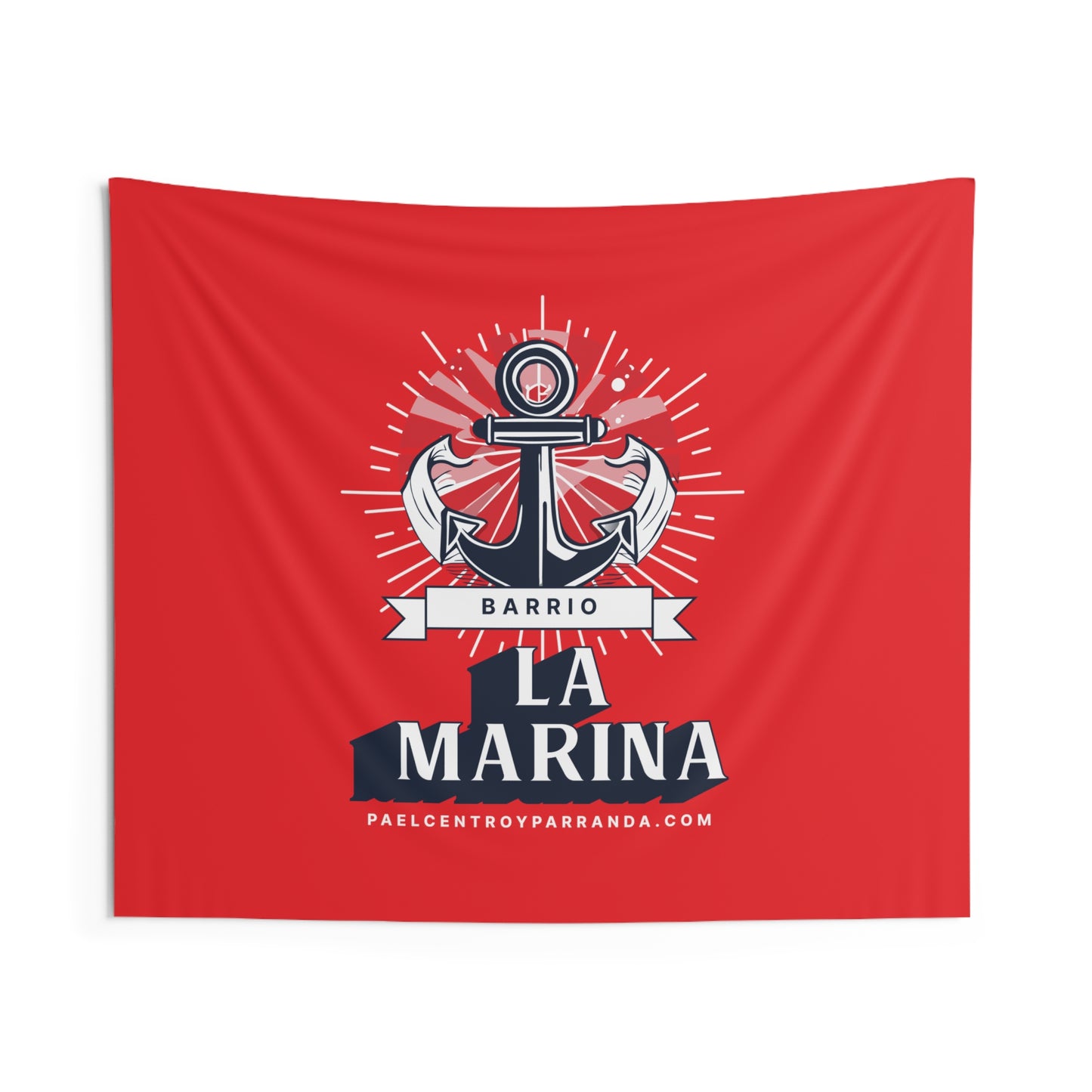 La Marina, Caibarién. Horizontal Indoor Wall Tapestries