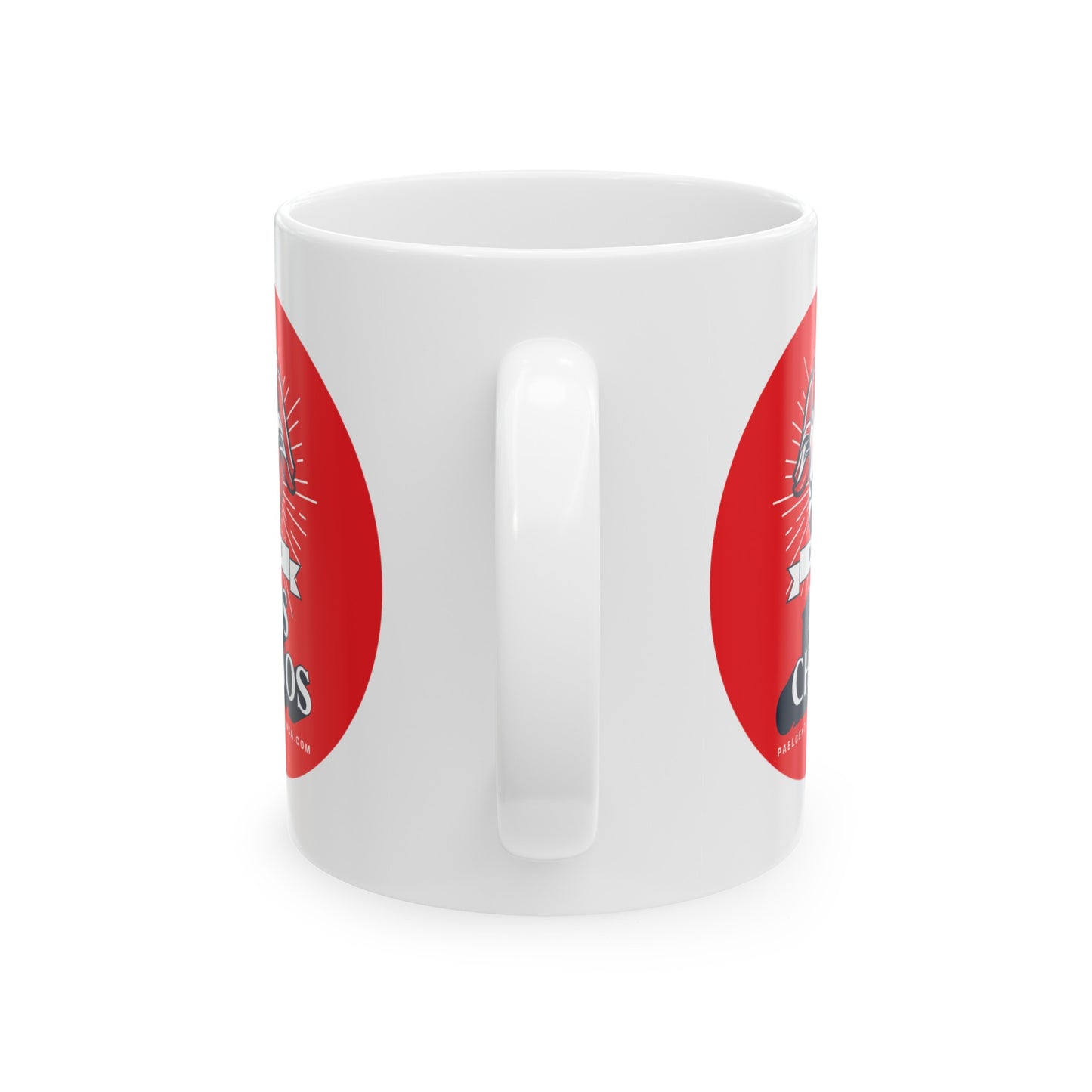 Los Chivos, Encrucijada. Ceramic Mug, 11oz