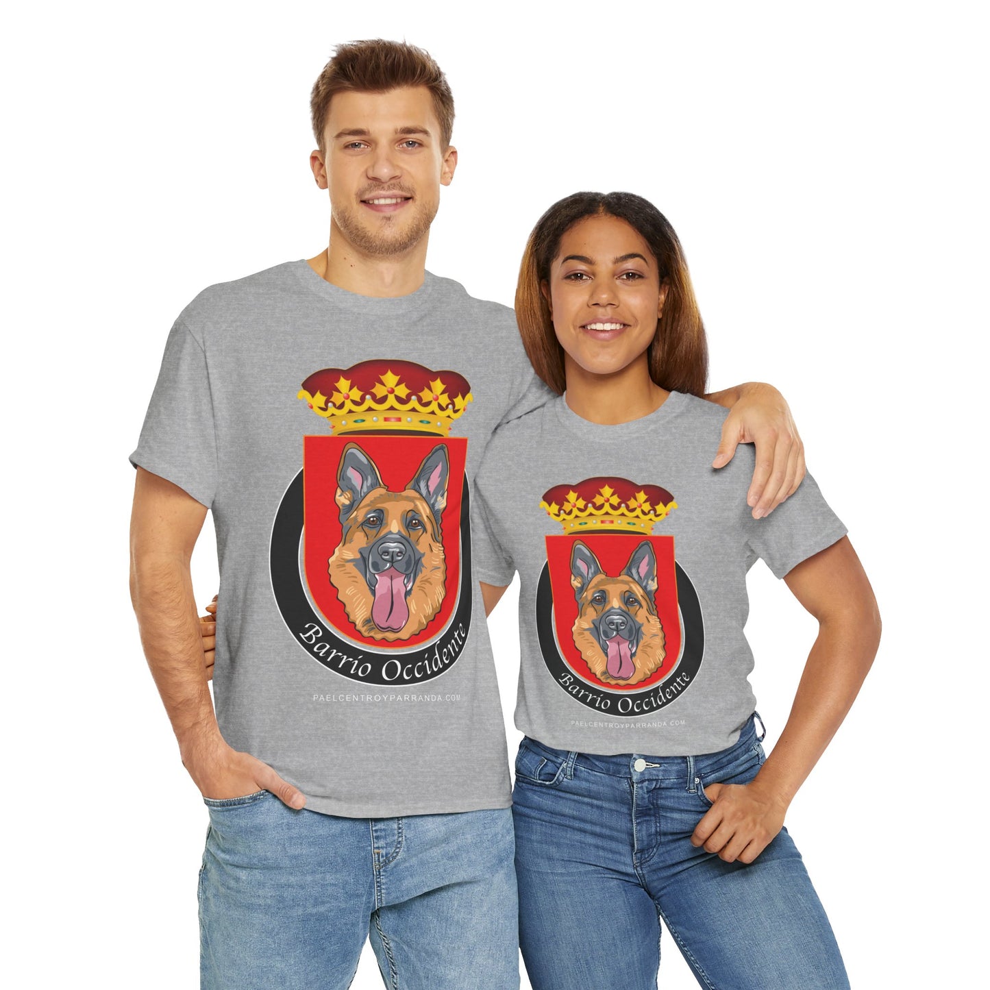 El Perro, Occidente, Zaza del Medio. Unisex Heavy Cotton Tee