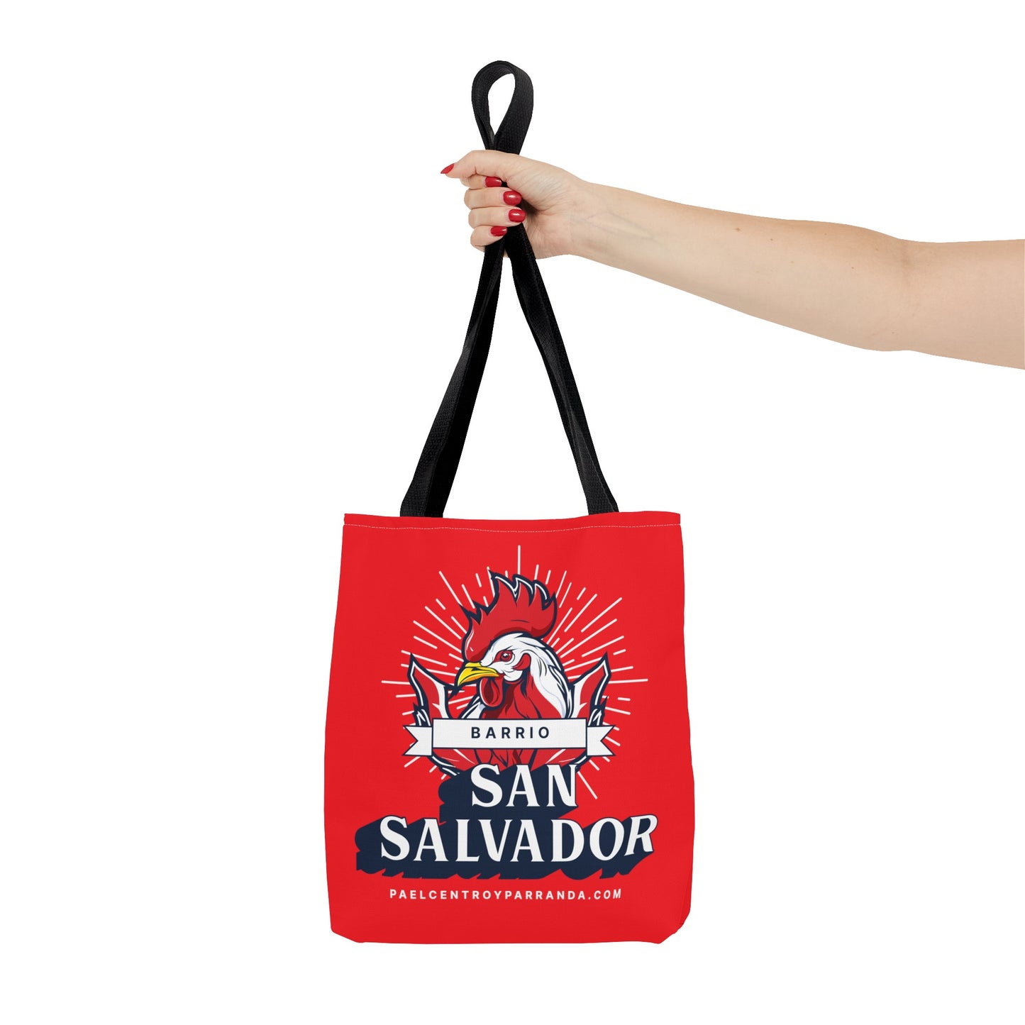 San Salvador, Remedios. Tote Bag (AOP)