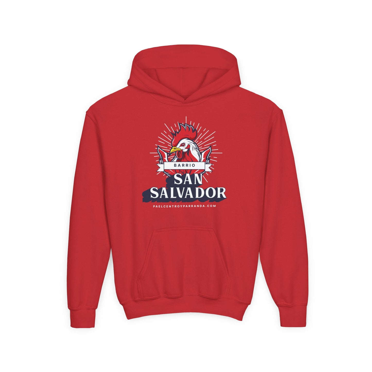 San Salvador, Remedios. (niños) Youth Hooded Sweatshirt