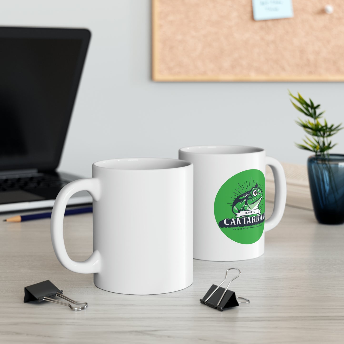 Cantarrana, Guayos. Ceramic Mug, 11oz