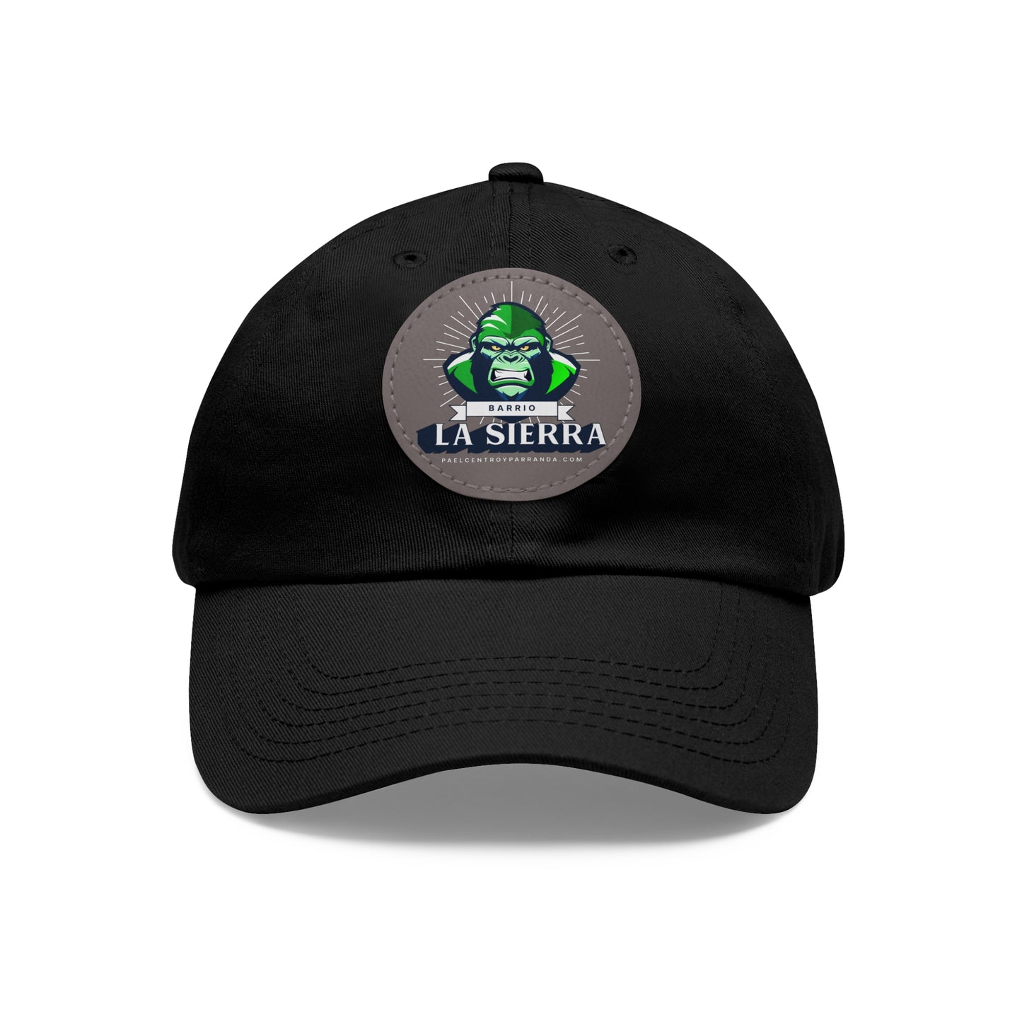 La Sierra, Buenavista. Dad Hat with Leather Patch (Round)
