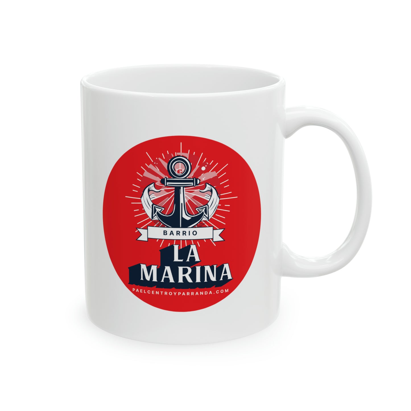 La Marina, Caibarién. Ceramic Mug, 11oz