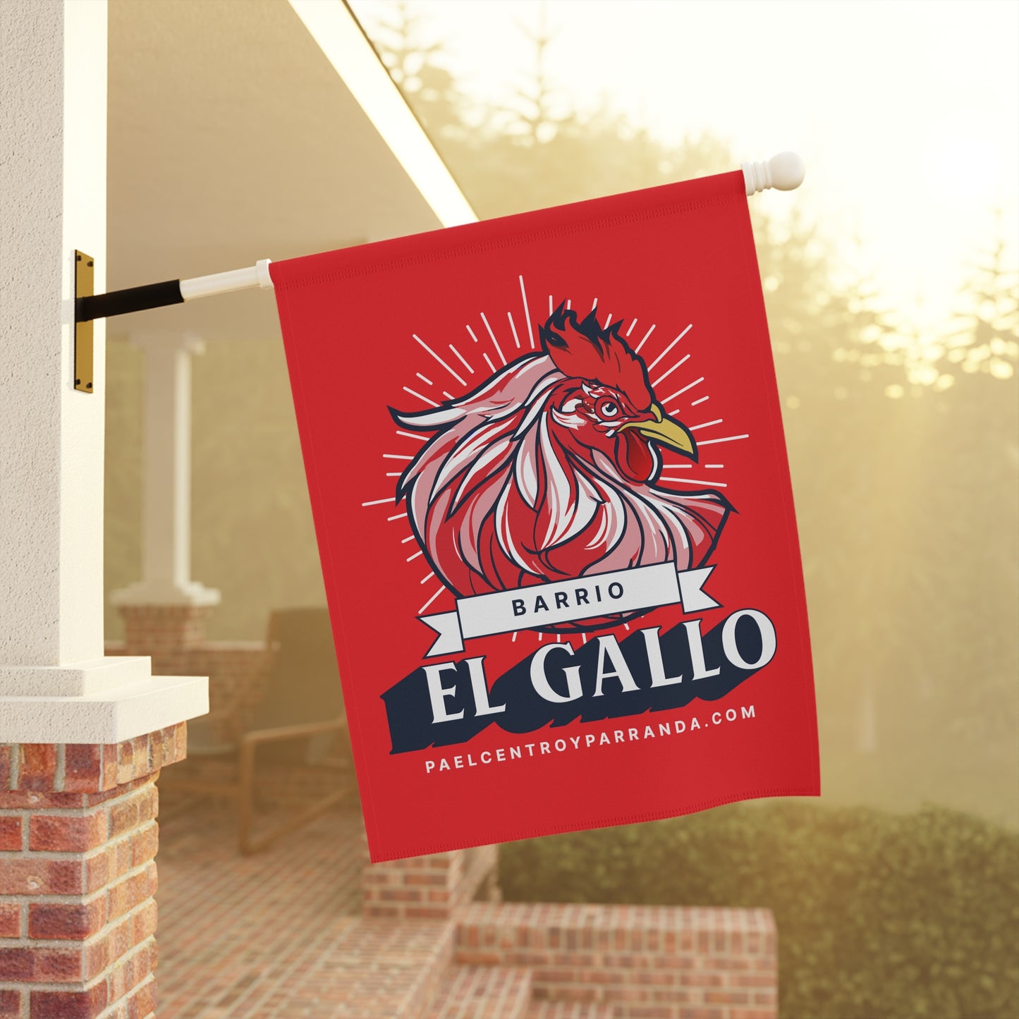El Gallo, Chambas. Garden & House Banner