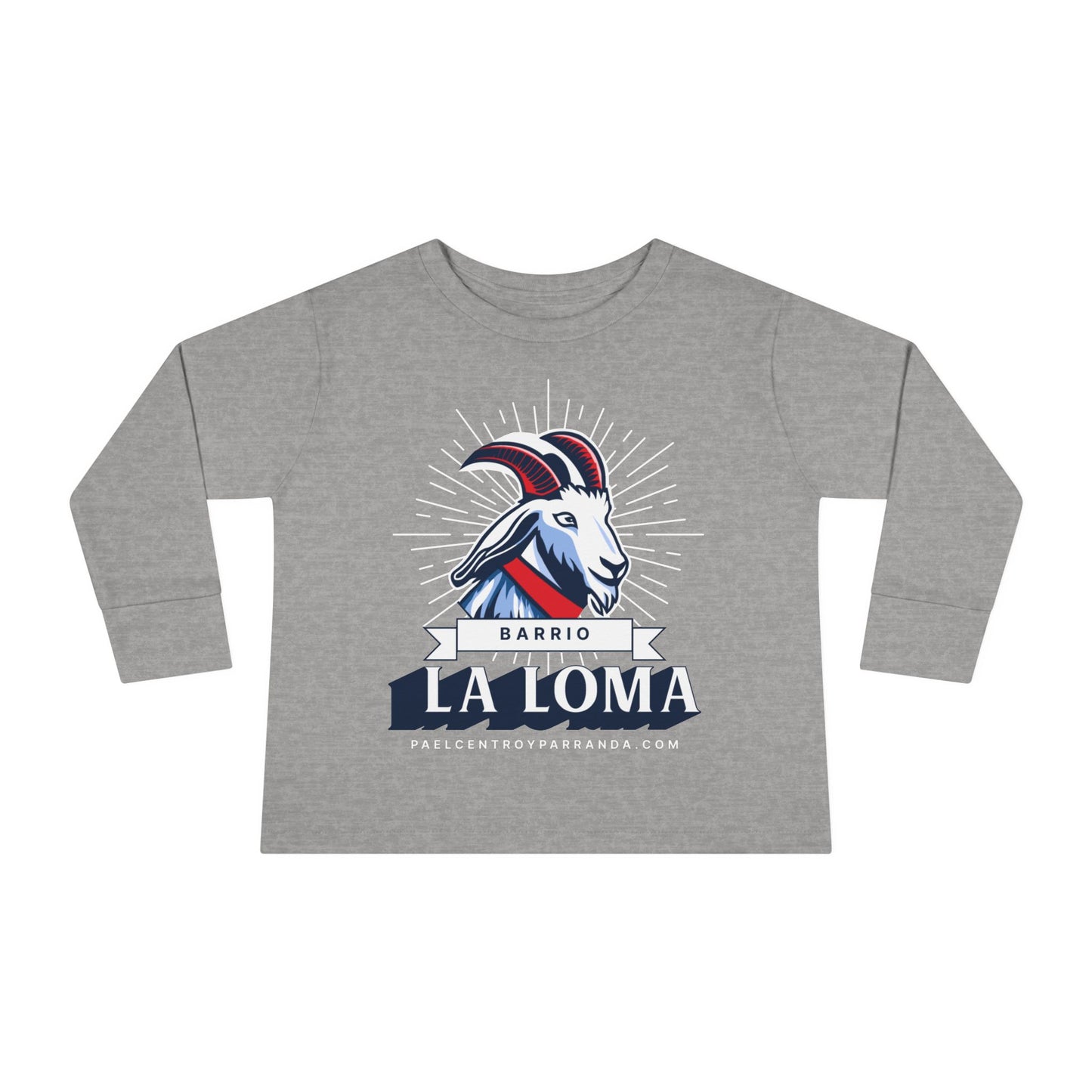 La Loma, Zulueta. Toddler Long Sleeve Tee