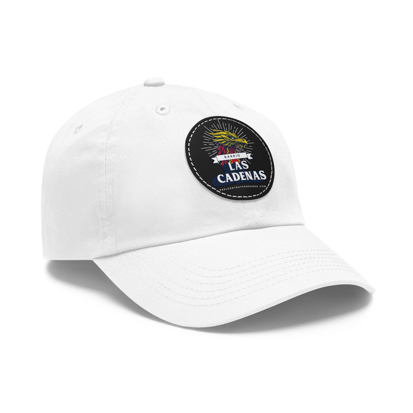 Las Cadenas, Mordazo. Dad Hat with Leather Patch (Round)