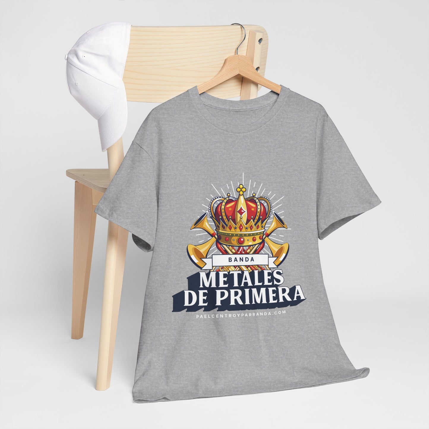 Metales de Primera. (adults) Unisex Heavy Cotton Tee