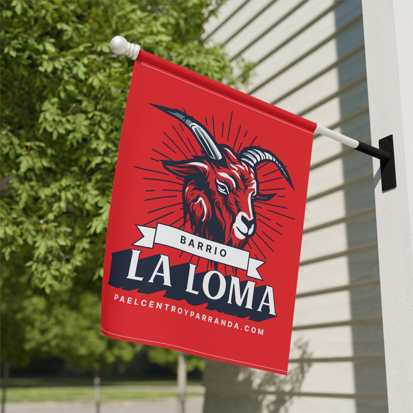 La Loma, Guayos. Garden & House Banner