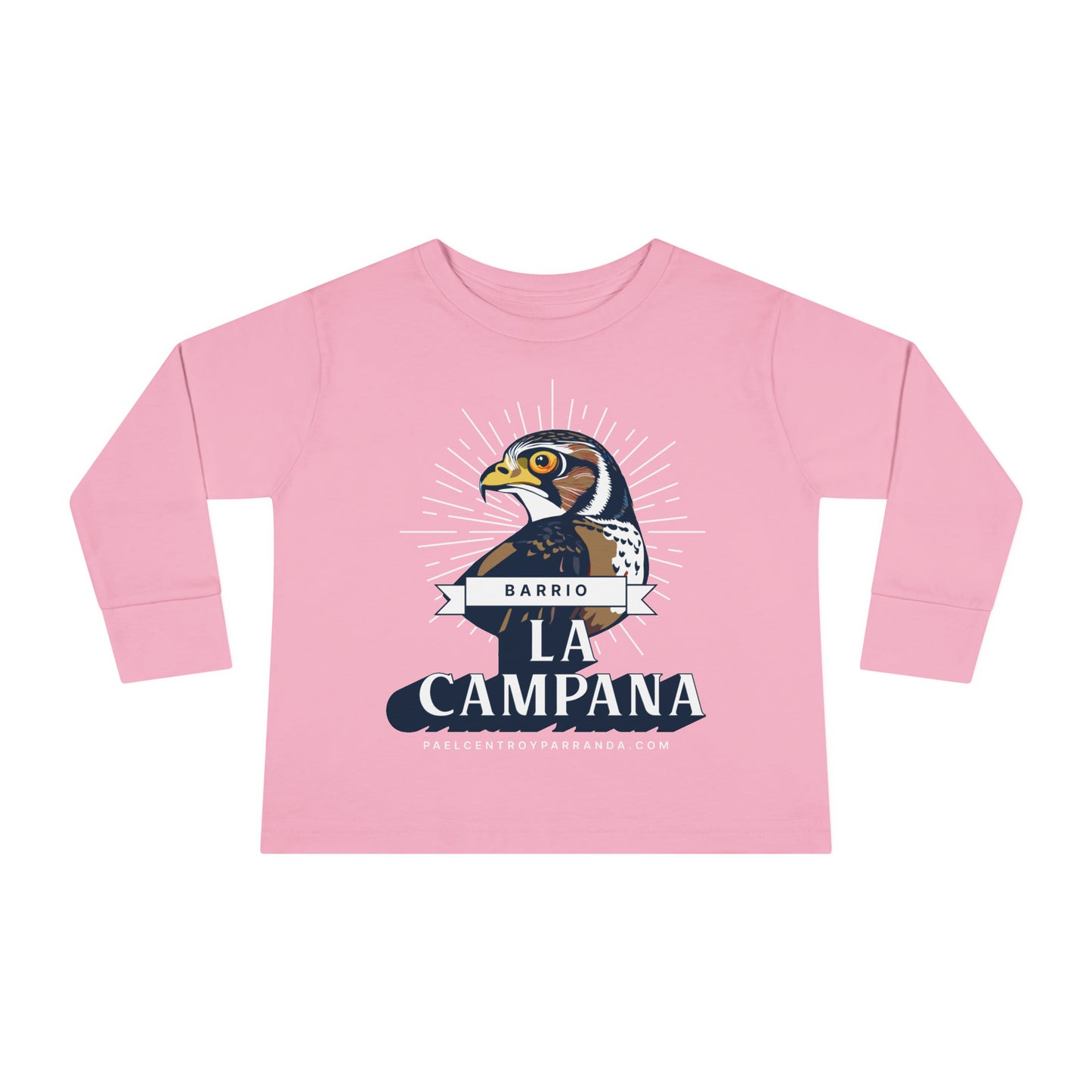 La Campana, Mayajigua. Toddler Long Sleeve Tee