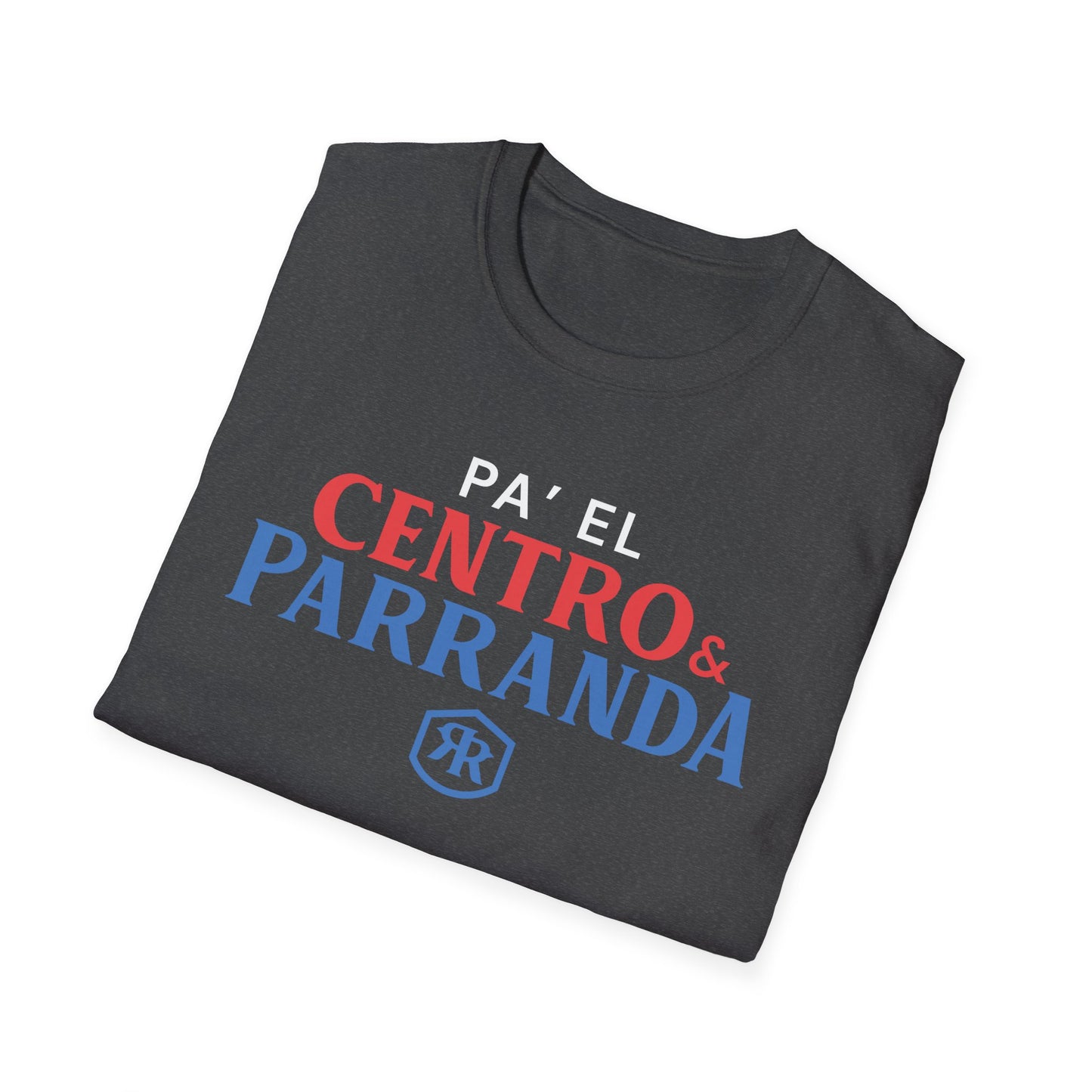 Pa' el centro & parranda, Unisex Softstyle T-Shirt
