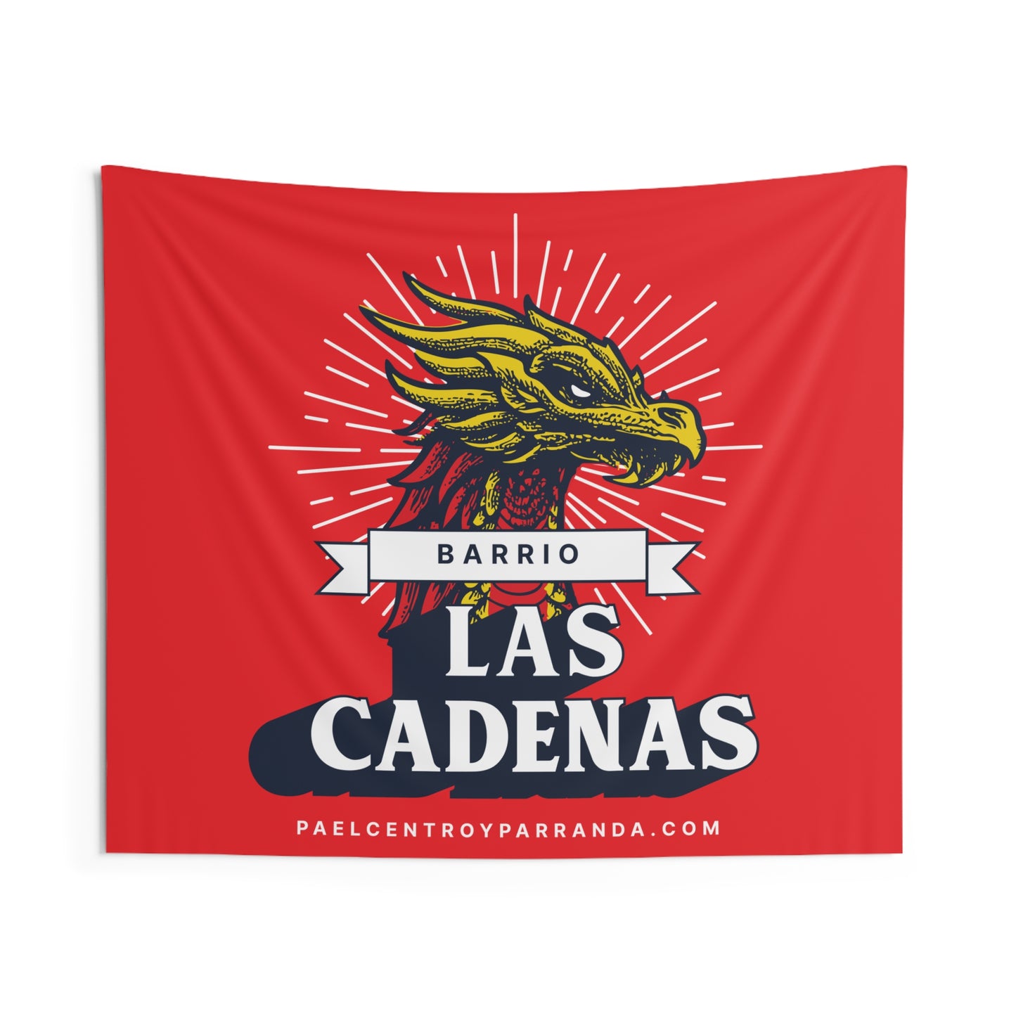 Las Cadenas, Mordazo. (horizontal) Indoor Wall Tapestries