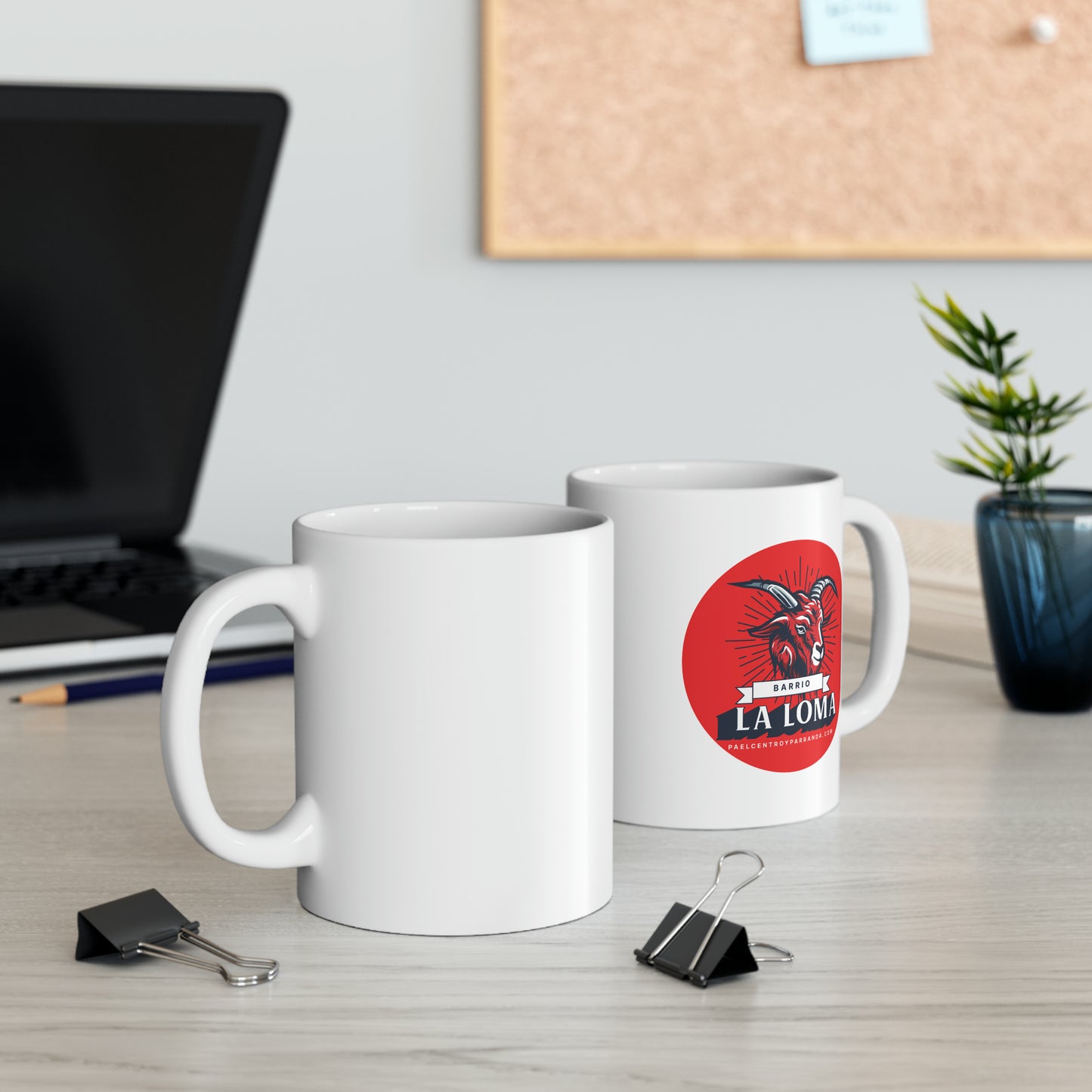 La Loma, Guayos. Ceramic Mug, 11oz