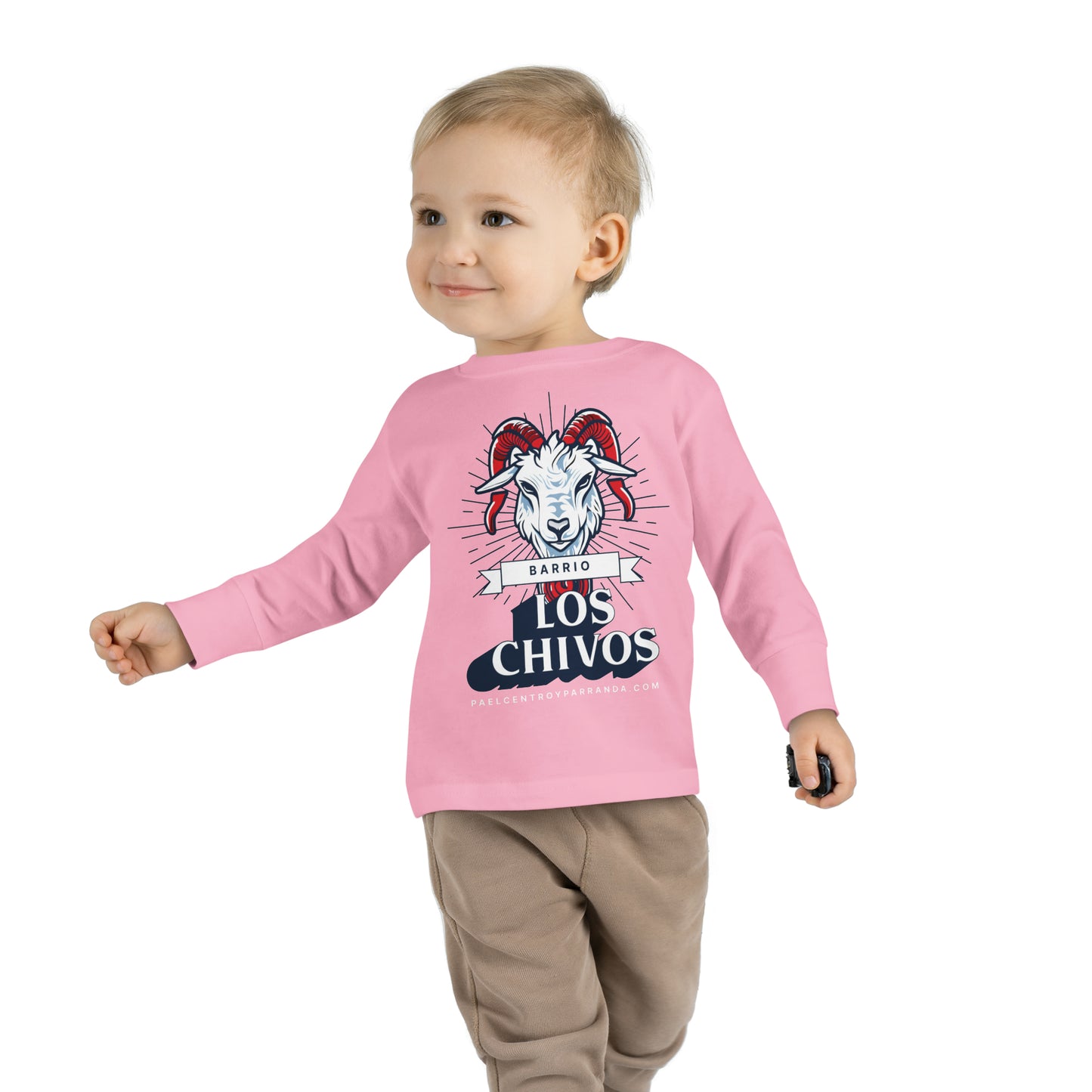 Los Chivos, Calabazar de Sagua. Toddler Long Sleeve Tee