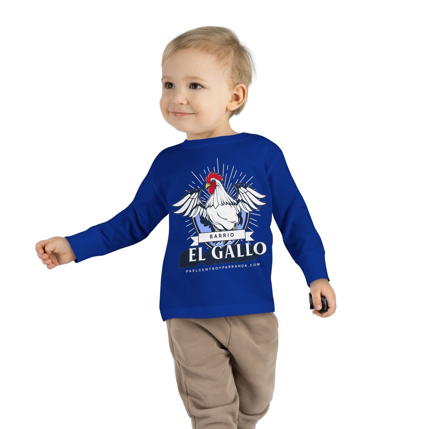 El Gallo, Taguayabón. Toddler Long Sleeve Tee