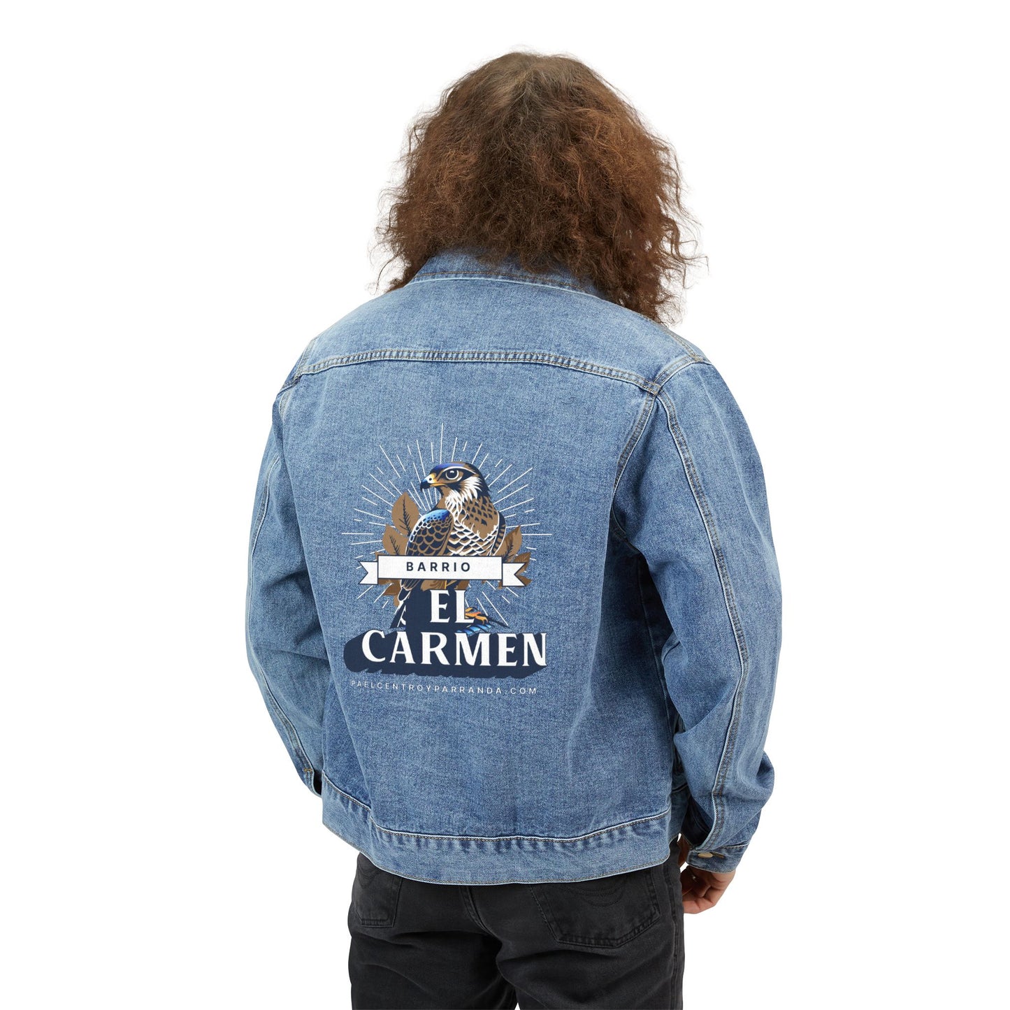 El Carmen, Remedios. Men's Denim Jacket