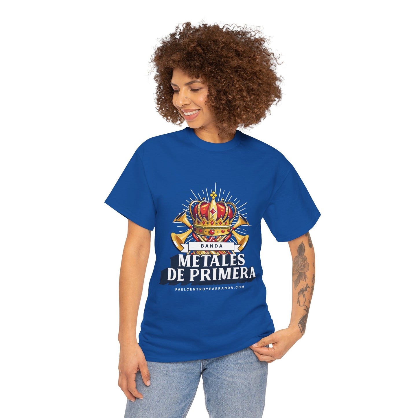 Metales de Primera. (adults) Unisex Heavy Cotton Tee