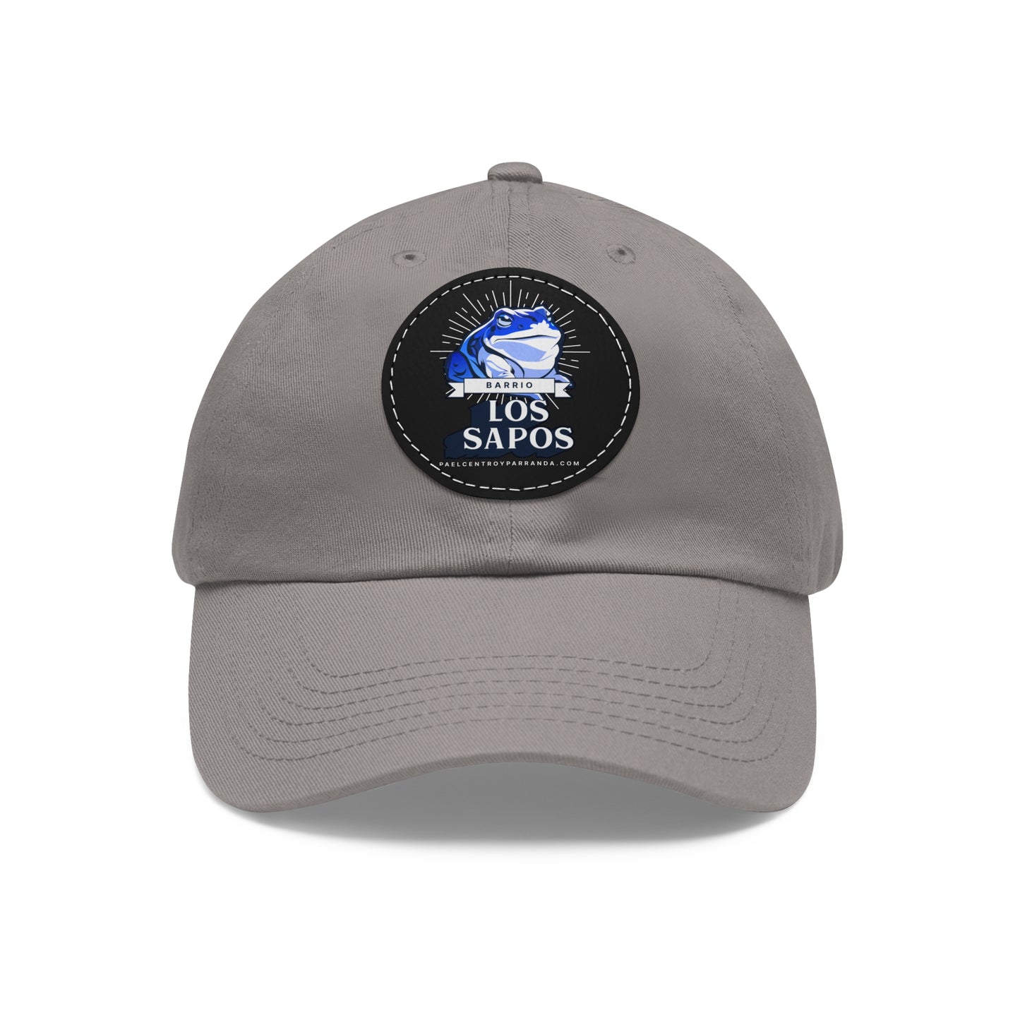 Los Sapos, Encrucijada. Dad Hat with Leather Patch (Round)