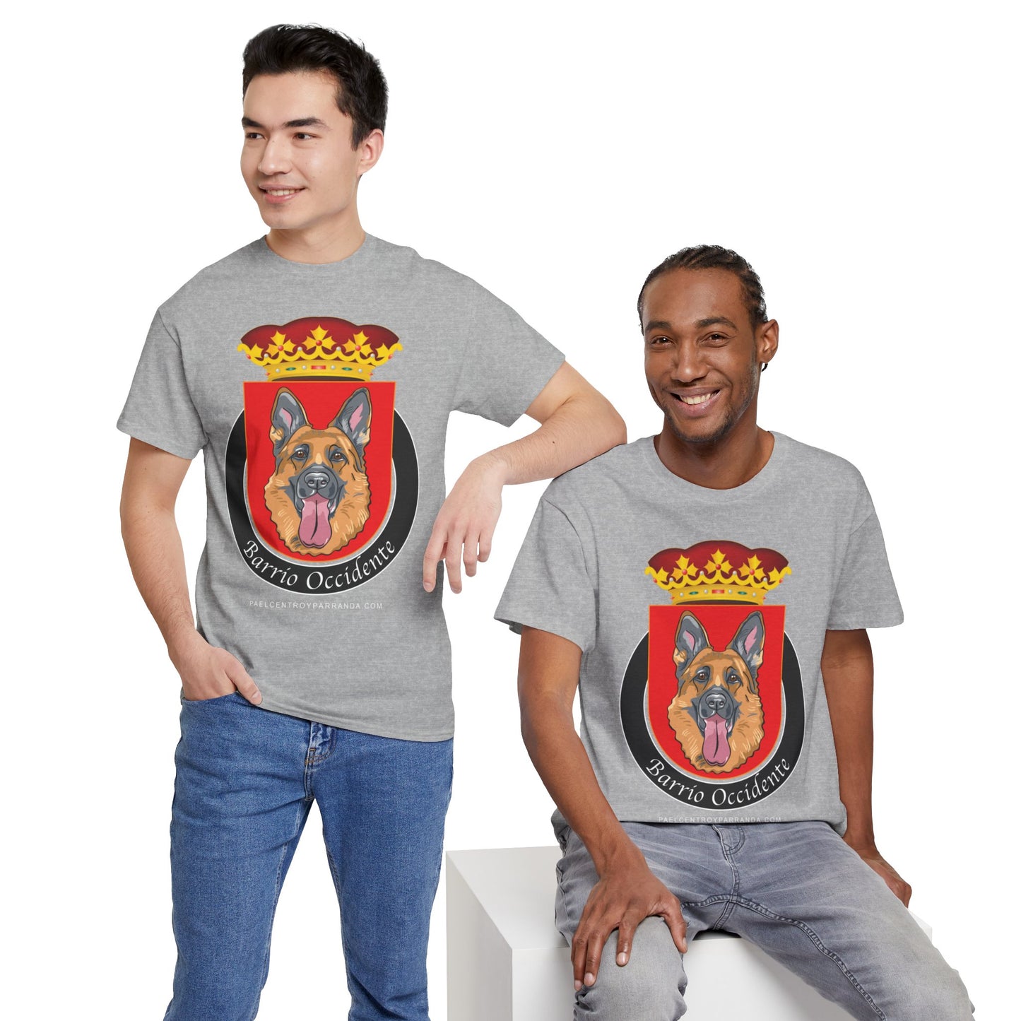 El Perro, Occidente, Zaza del Medio. Unisex Heavy Cotton Tee